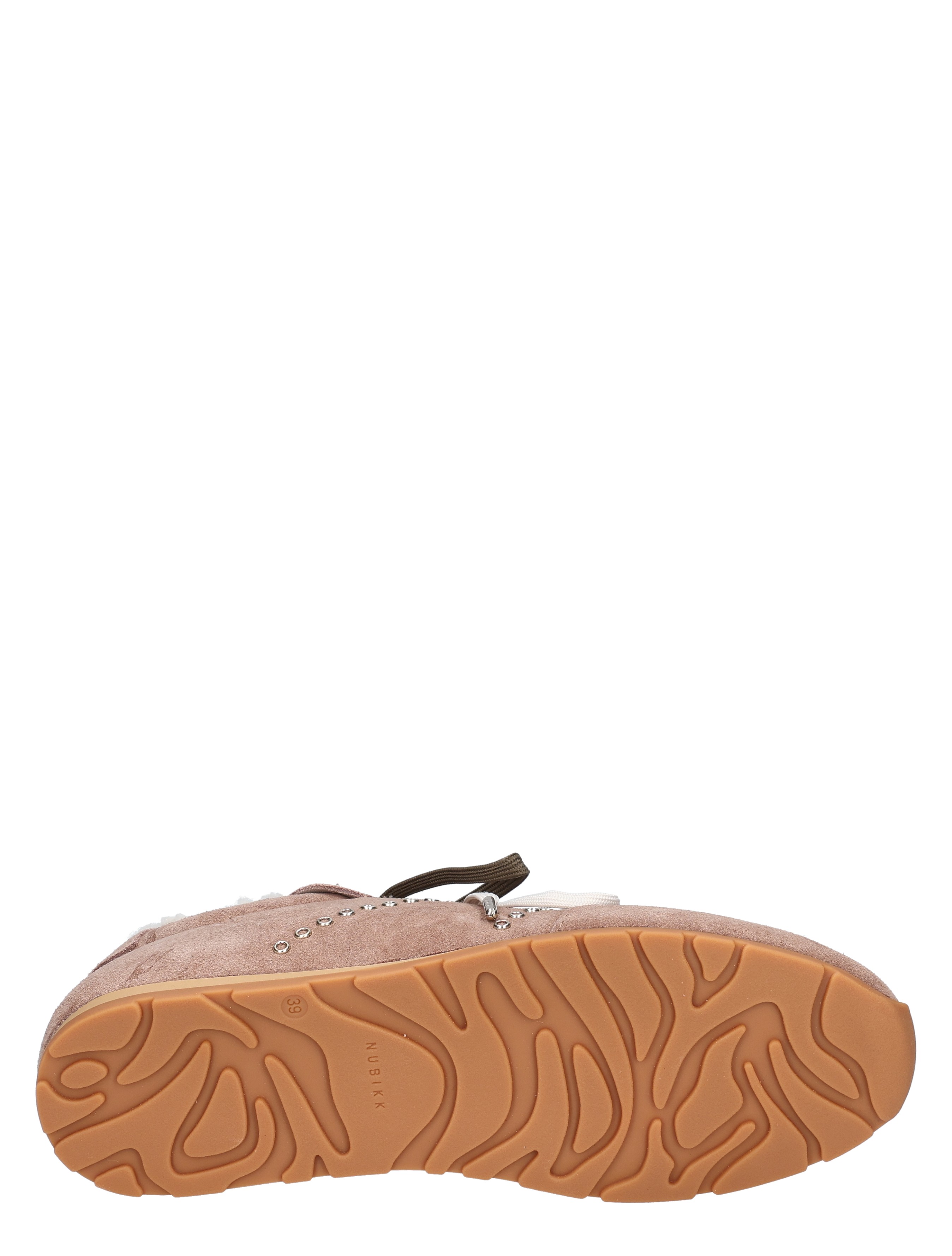 boot, ankle boot, suede, gum sole, serrated tread