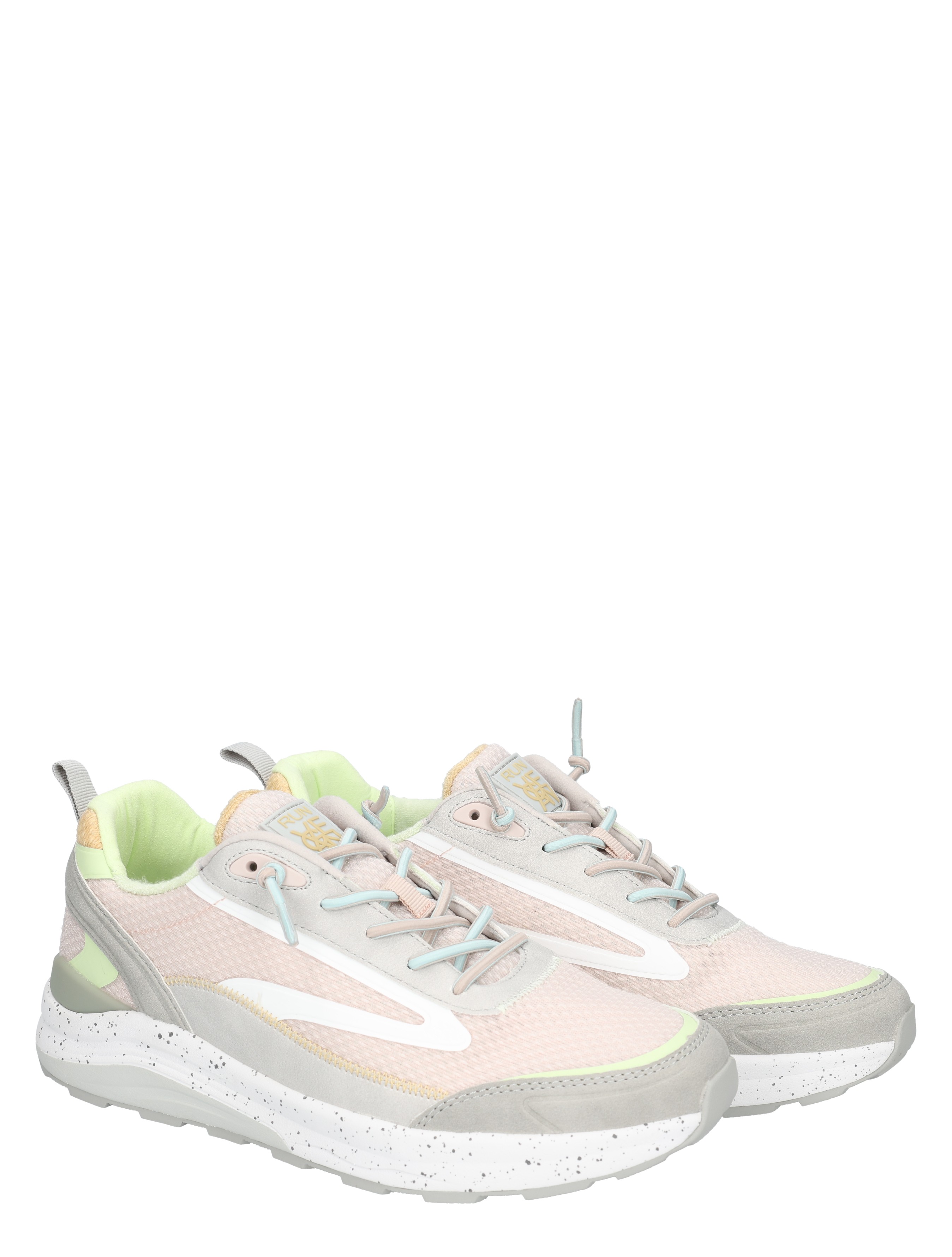 Waldlaufer - 751002 101 090 Baden Mesh Foil Sand G - Dames - Veterschoenen - Casual Veterschoenen - 50389_79_5