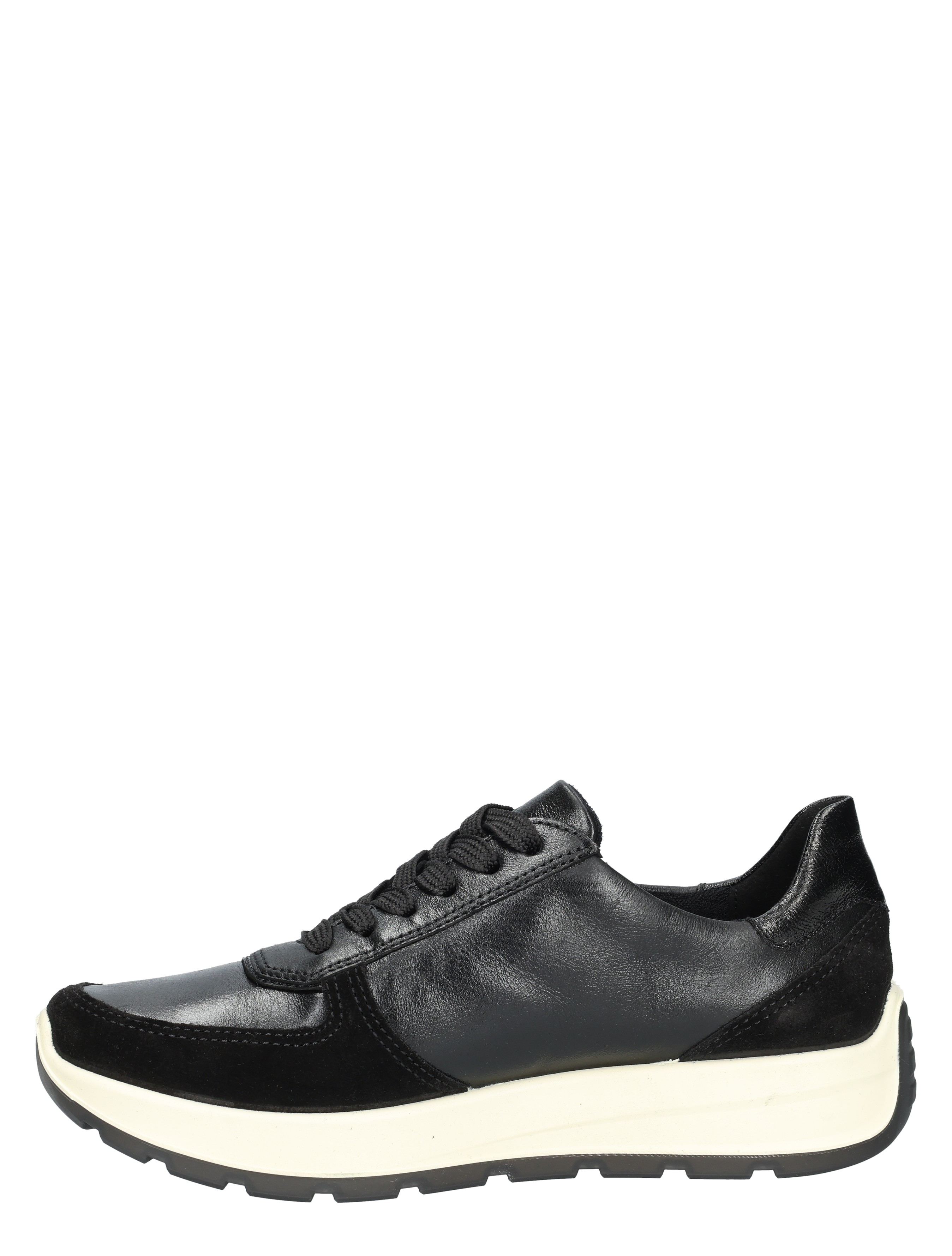 Ara - New York 12-25112-01 Black H-Wijdte - Dames - Veterschoenen - Casual Veterschoenen - 48821_11_2