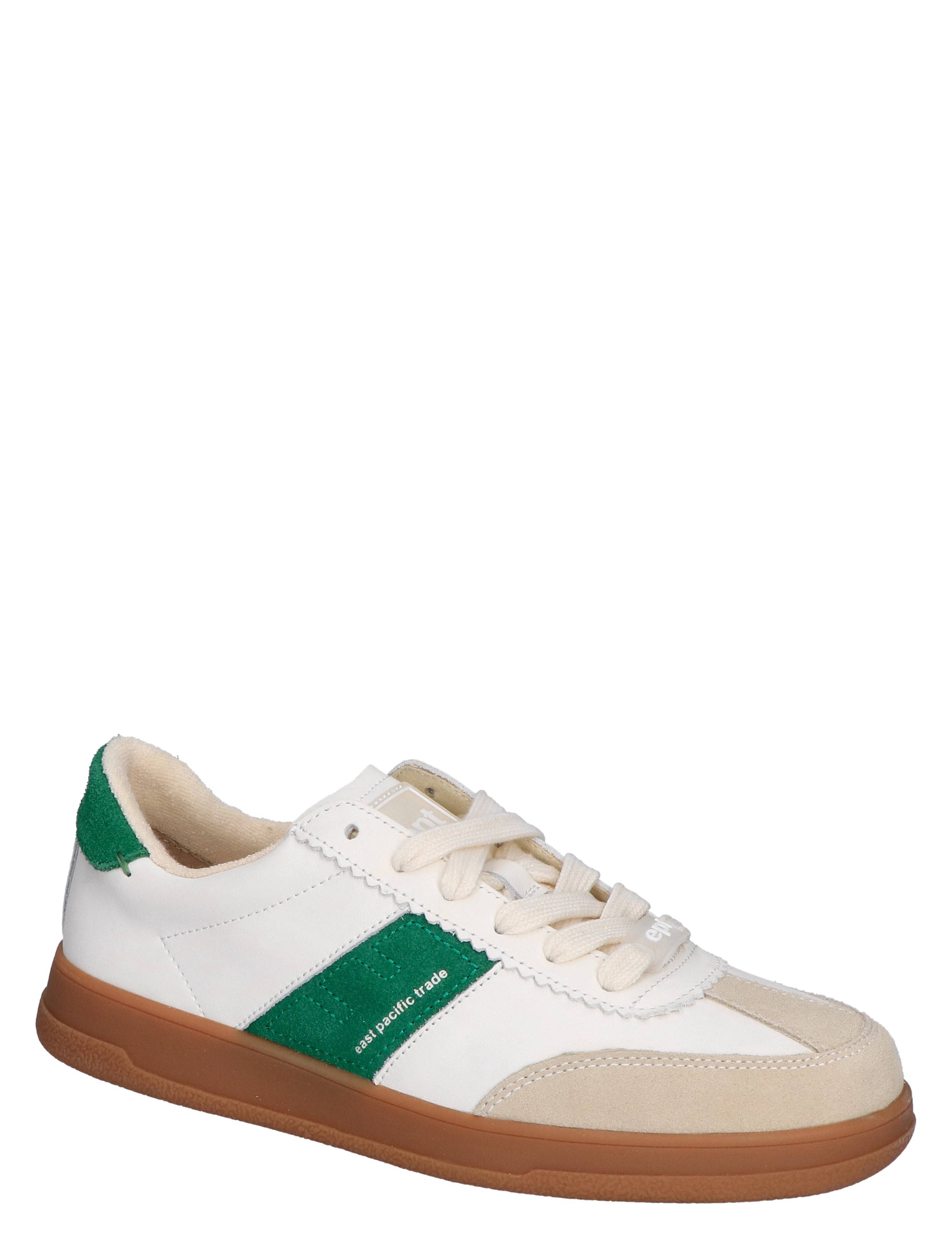 East Pacific Trade - Santos EP3SN1ST03601 Off White Green - Sneakers - Dames - Lage Sneakers - 48448_86_3
