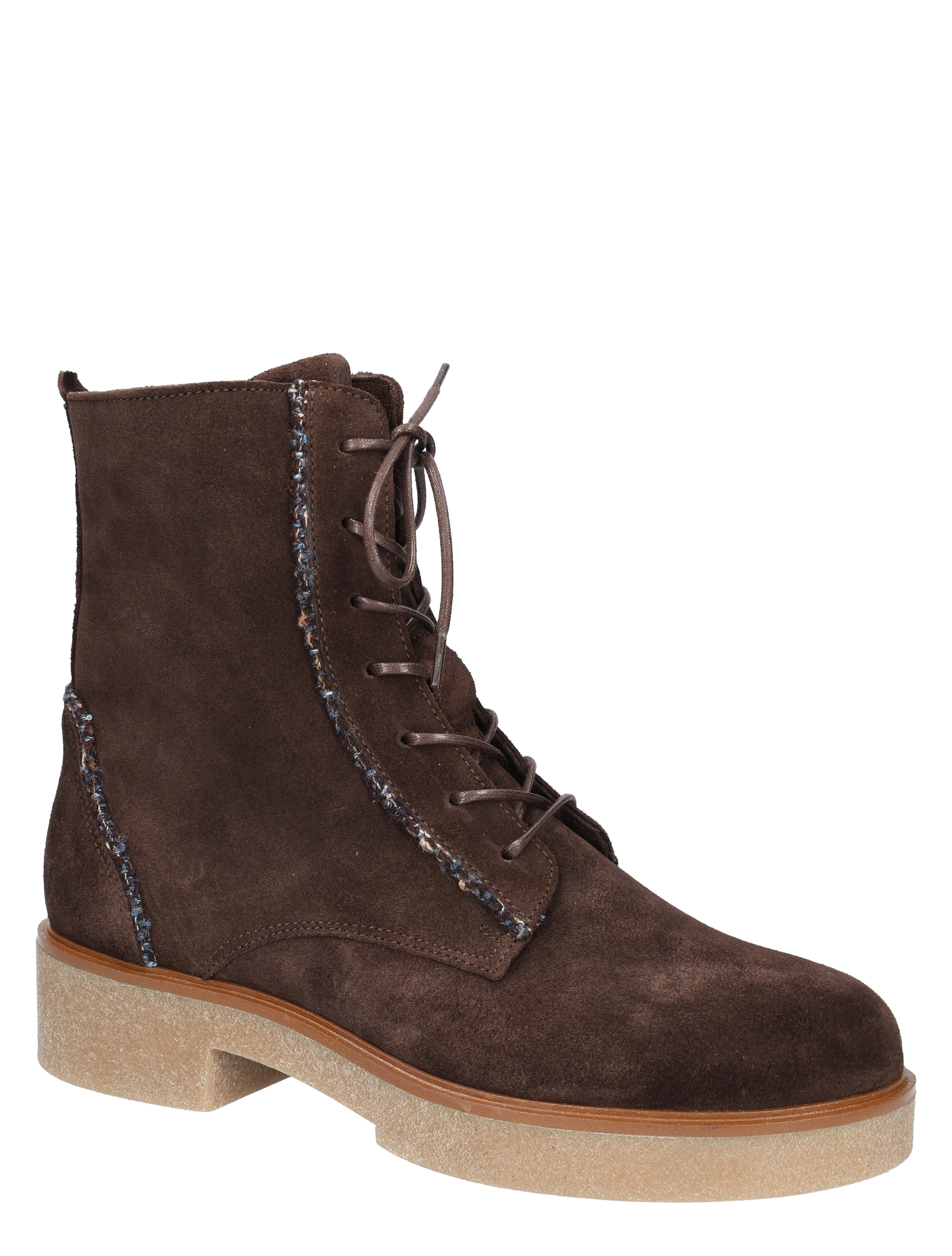Softwaves - 9.23.03 002 Fondente Brown - Dames - Boots - Veter Boots - 48887_22_3
