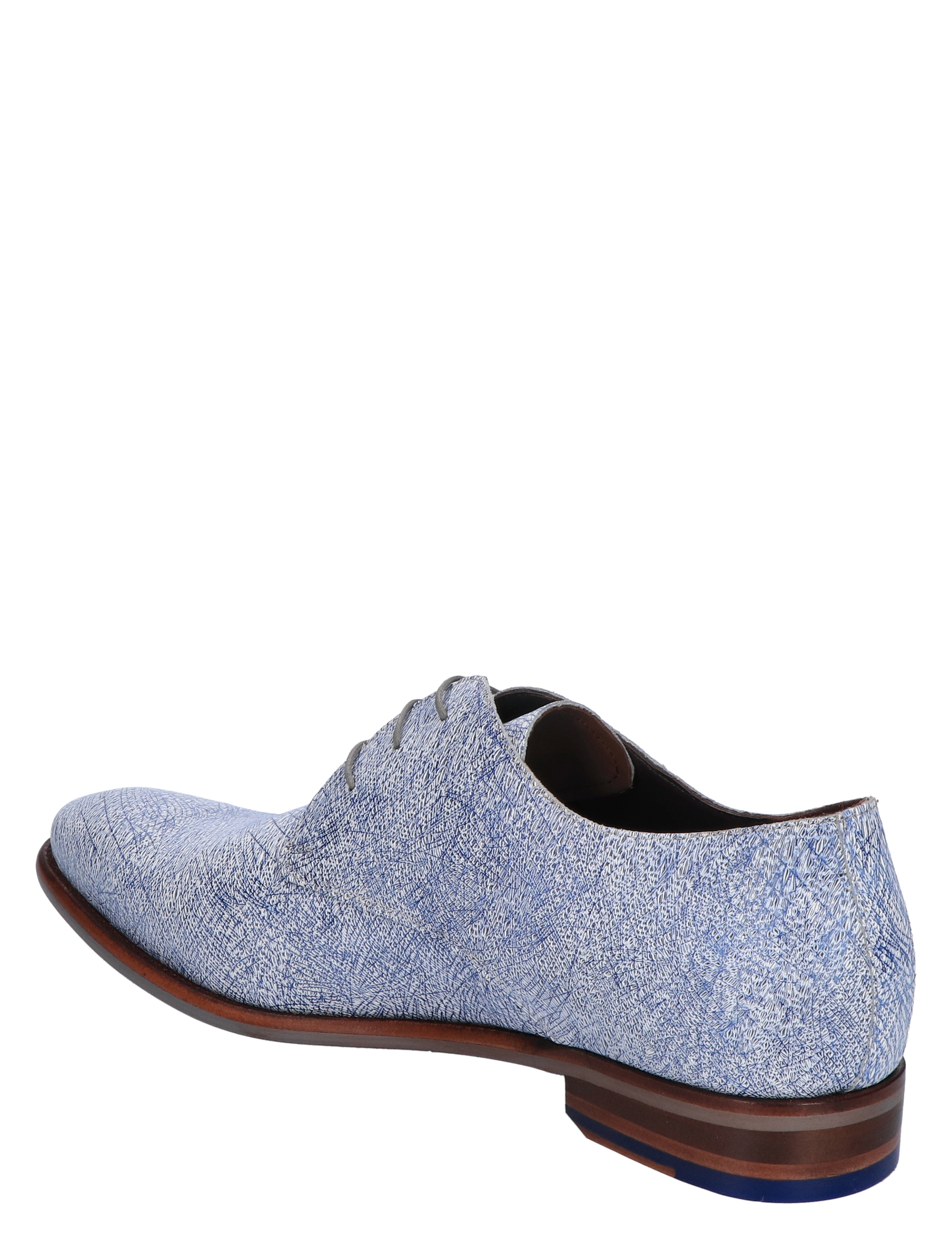 Floris van Bommel - De Stapper 41-01 Dark Blue G+ Wijdte - Heren - Veterschoenen - Nette Veterschoenen - 47124_33_4