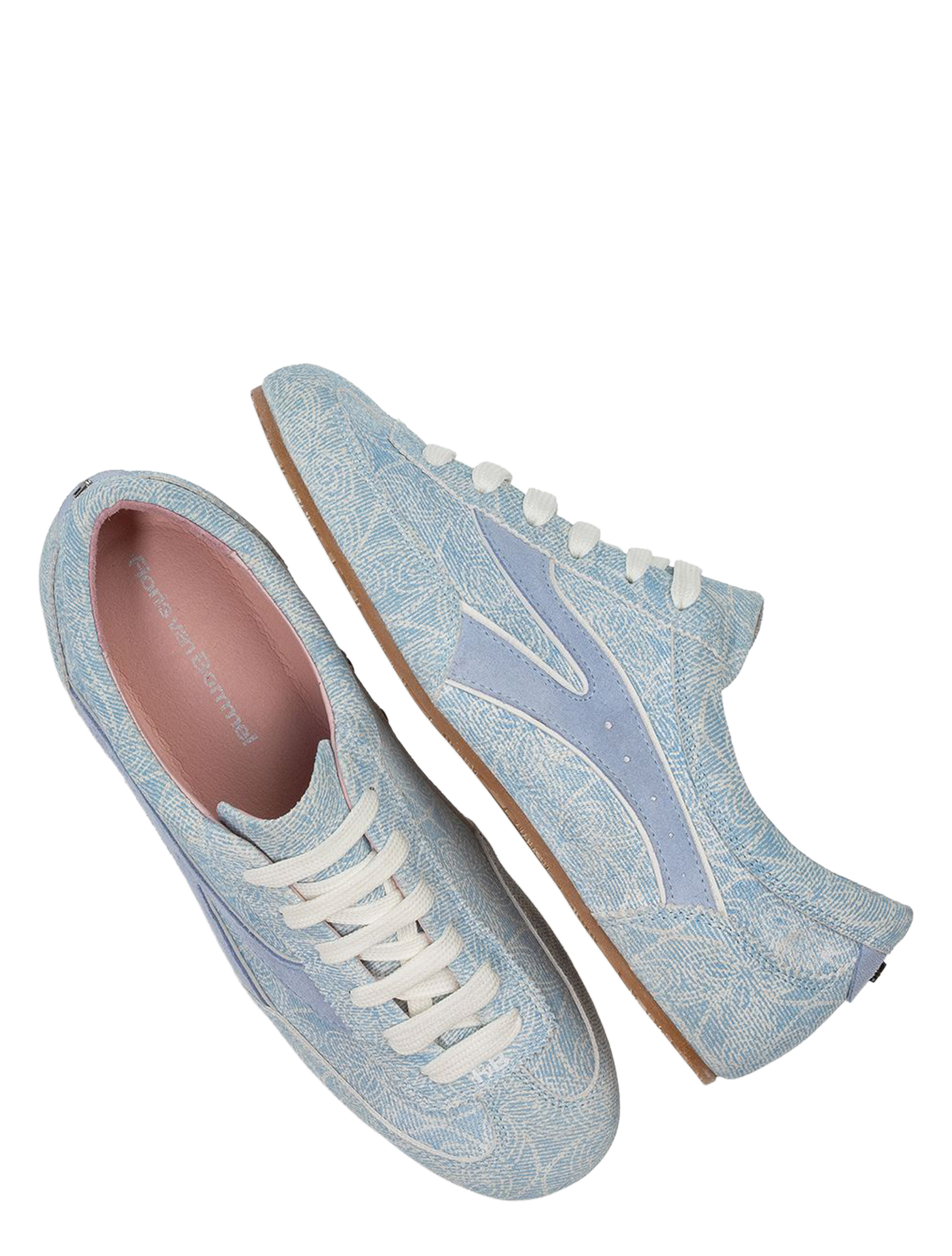Floris van Bommel - Aimi 10161 01.05 Light Blue - Dames - Sneakers - Lage Sneakers - 51490_30_3
