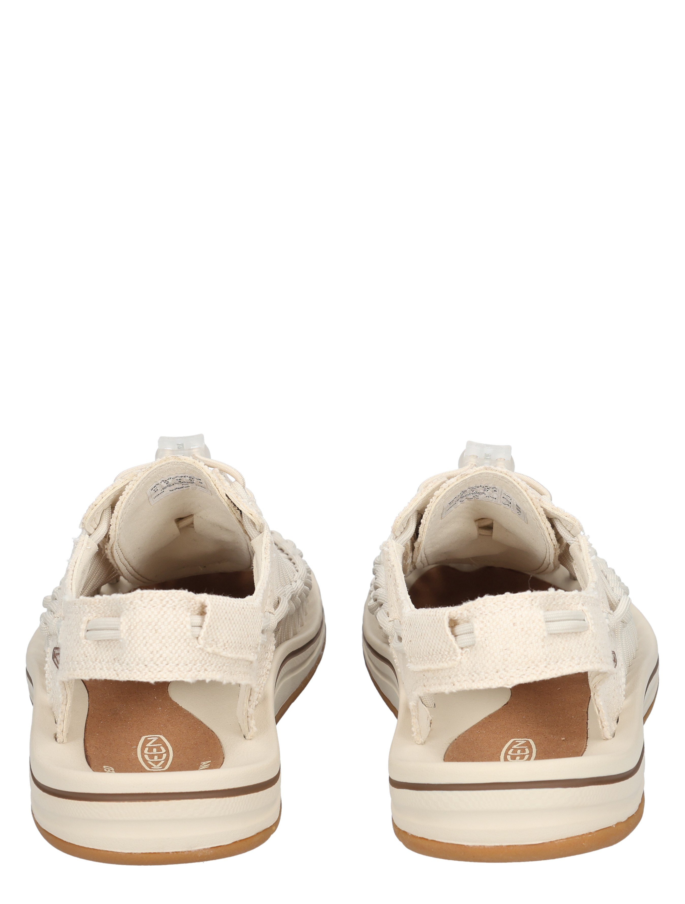 sandalen, sportief, gaten, klittenband, canvas