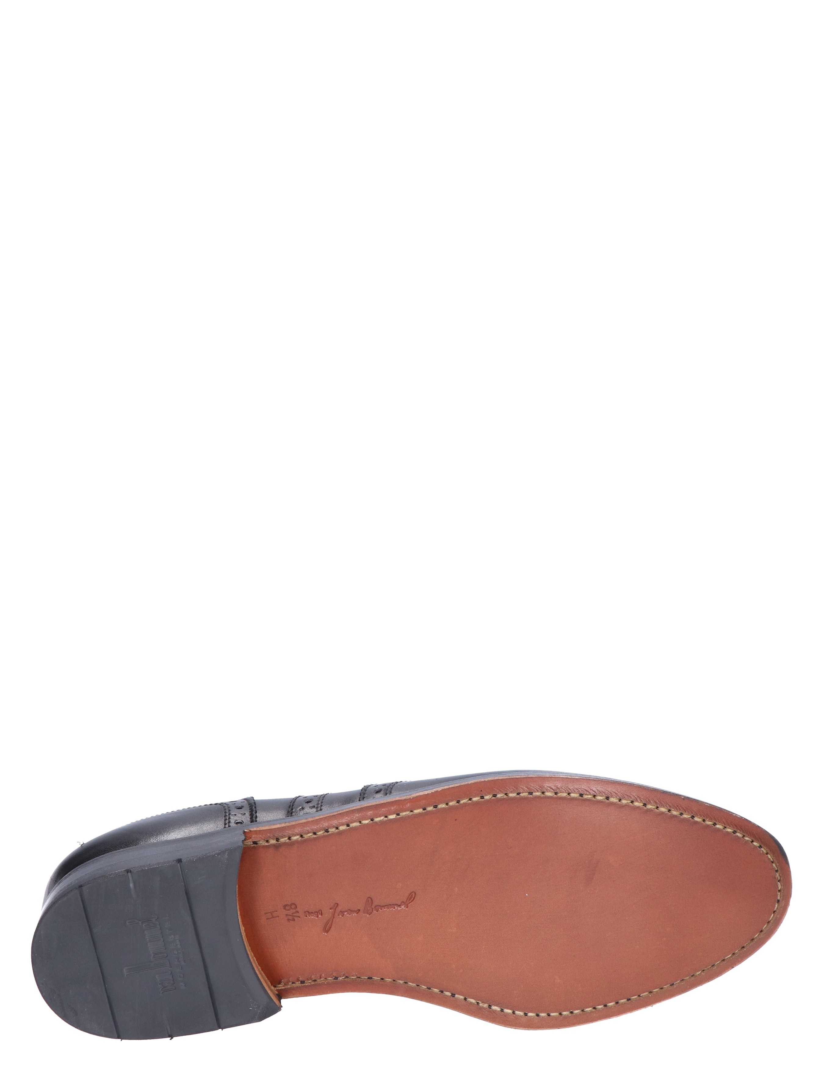 Van Bommel - 30134 Olda 10-01 Black H-Wijdte - Heren - Veterschoenen - Nette Veterschoenen - 18372_11_8