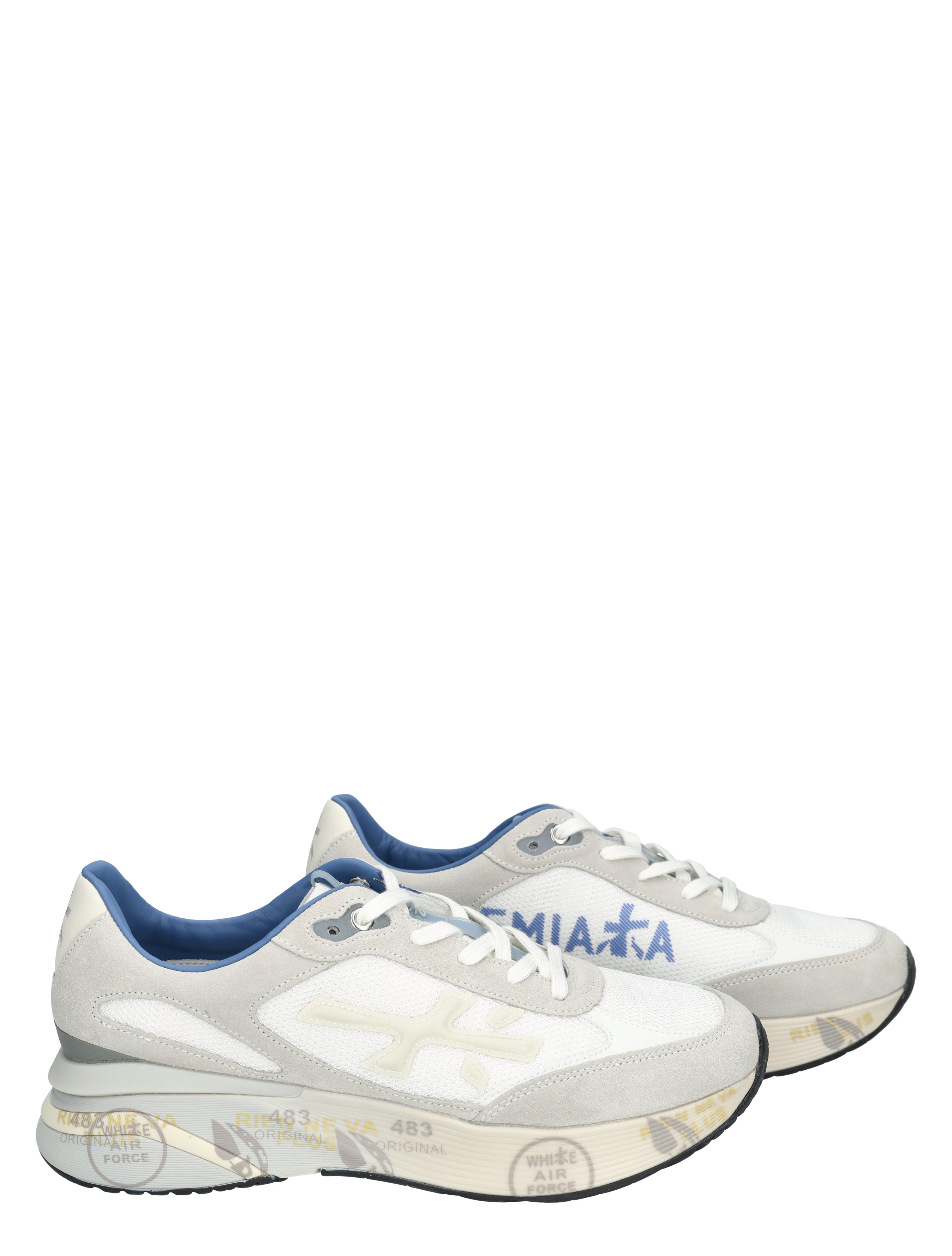 Premiata - Moerun Men 8075 White - Heren - Lage Sneakers - Sneakers - 50184_88_6