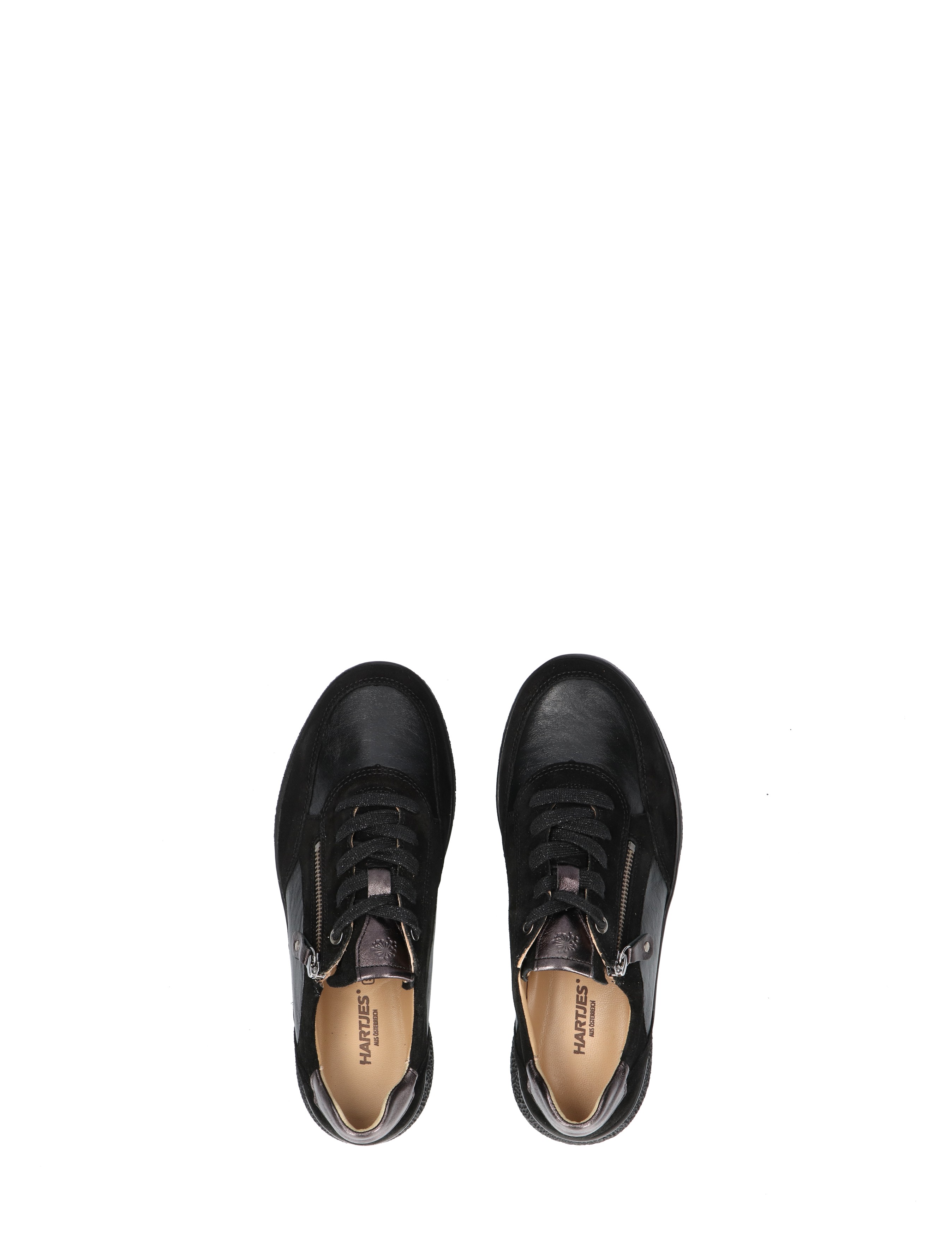 Hartjes - Rap Shoe Black K-wijdte - Dames - Veterschoenen - Casual Veterschoenen - 48892_11_7