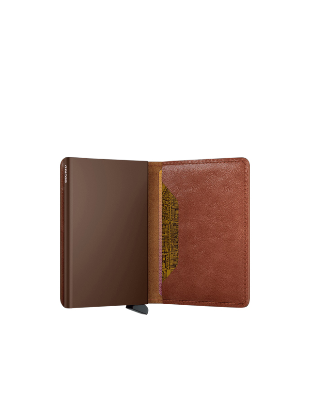 Secrid - Slimwallet Vintage Cognac Brown - Dames - Heren - Pasjeshouders - Pasjeshouders - 51018_22_3