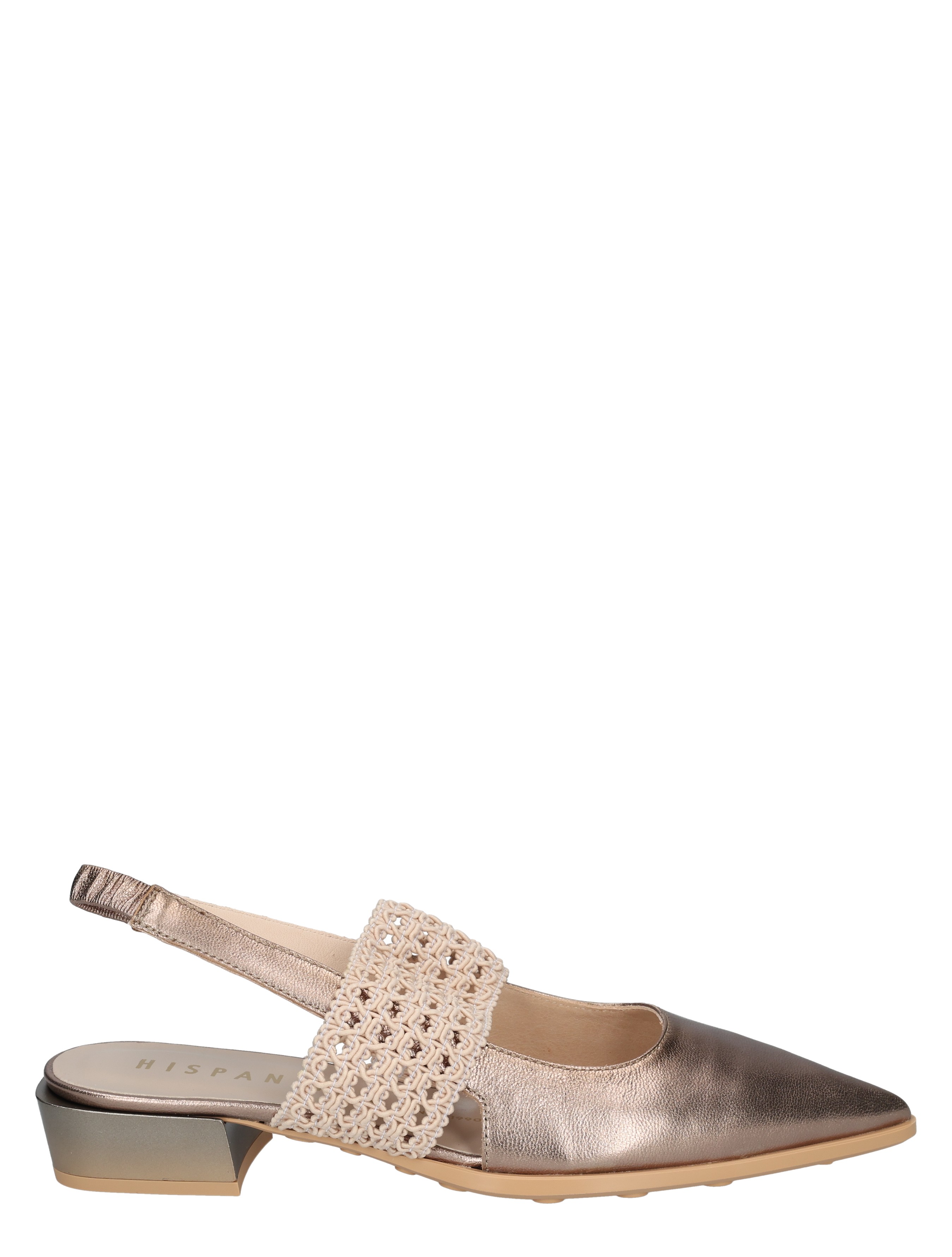 Hispanitas - HV264866 Starmet Taupe Elastic Nude - Dames - Pumps - 50332_77_1