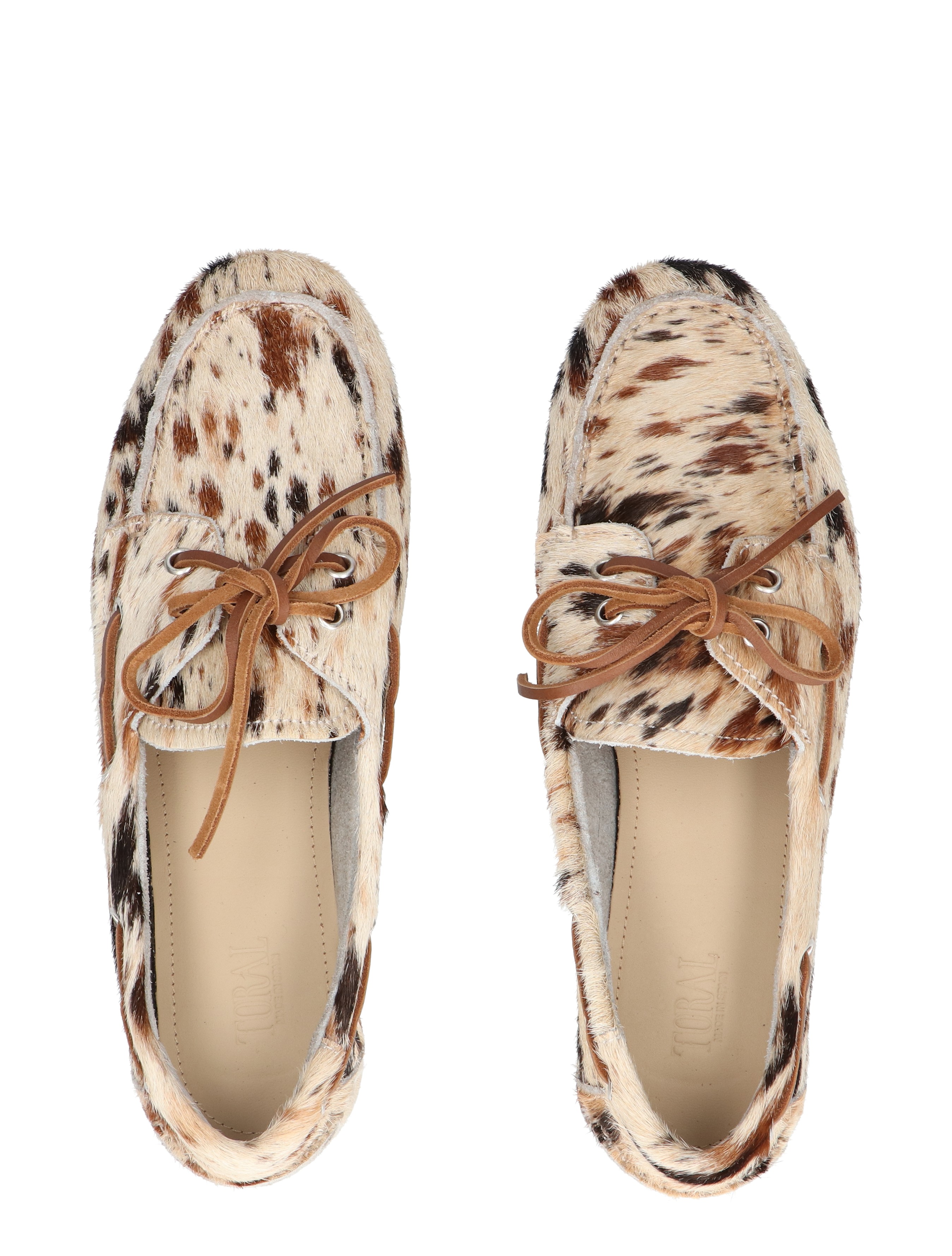 Toral Shoes - Kimana Ponyhair Jungle Beige Brown - Dames - Loafers - 49647_72_7