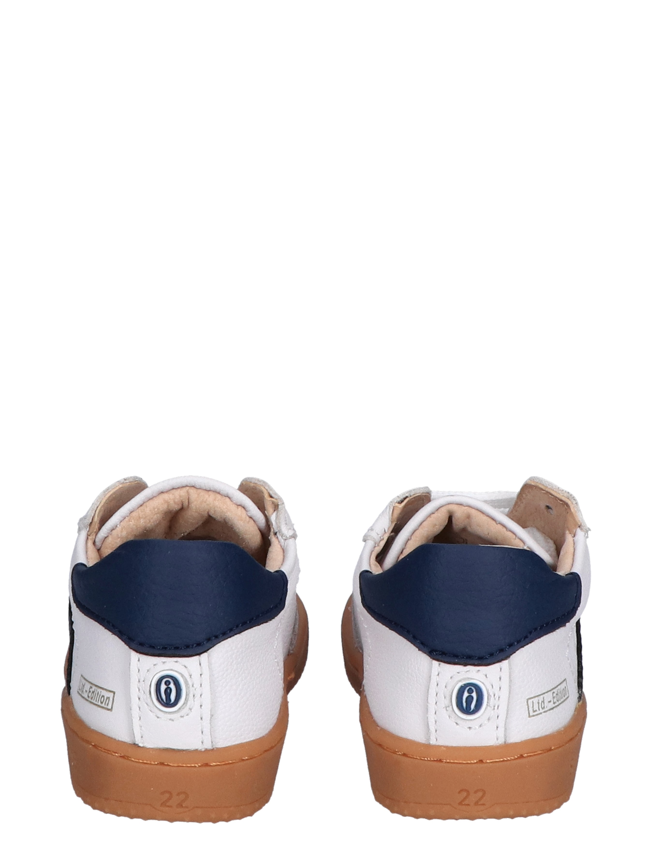 Shoesme - BN25S003 White Dark Blue - Meisjes - Jongens - Babyshoenen - Babyshoenen - 47443_83_6