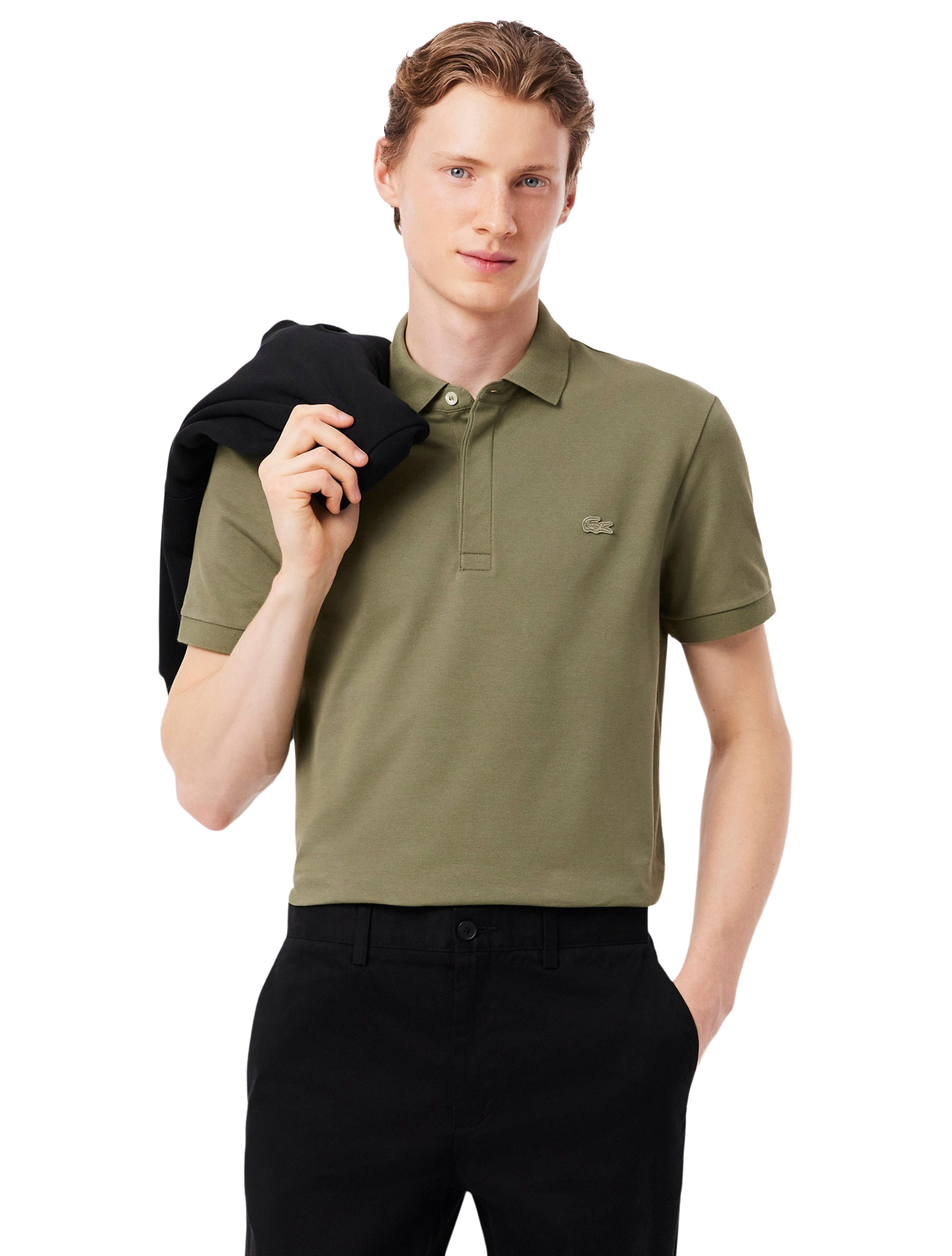 Lacoste - PH5522 Khaki - Heren - T-Shirts & Polos - 49988_66_2