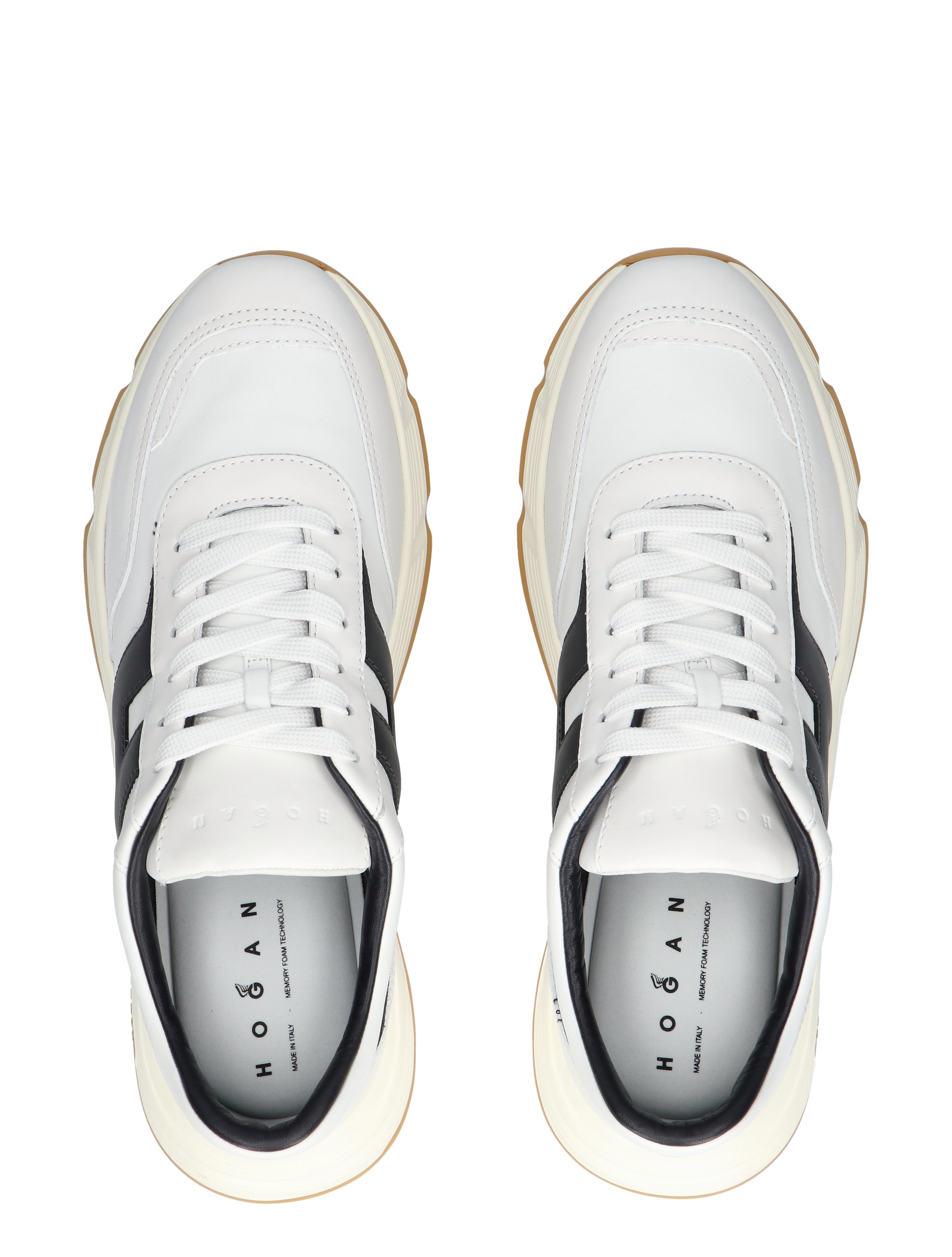 Hogan - Hyperlight White Black - Heren - Lage Sneakers - Sneakers - 48121_81_7
