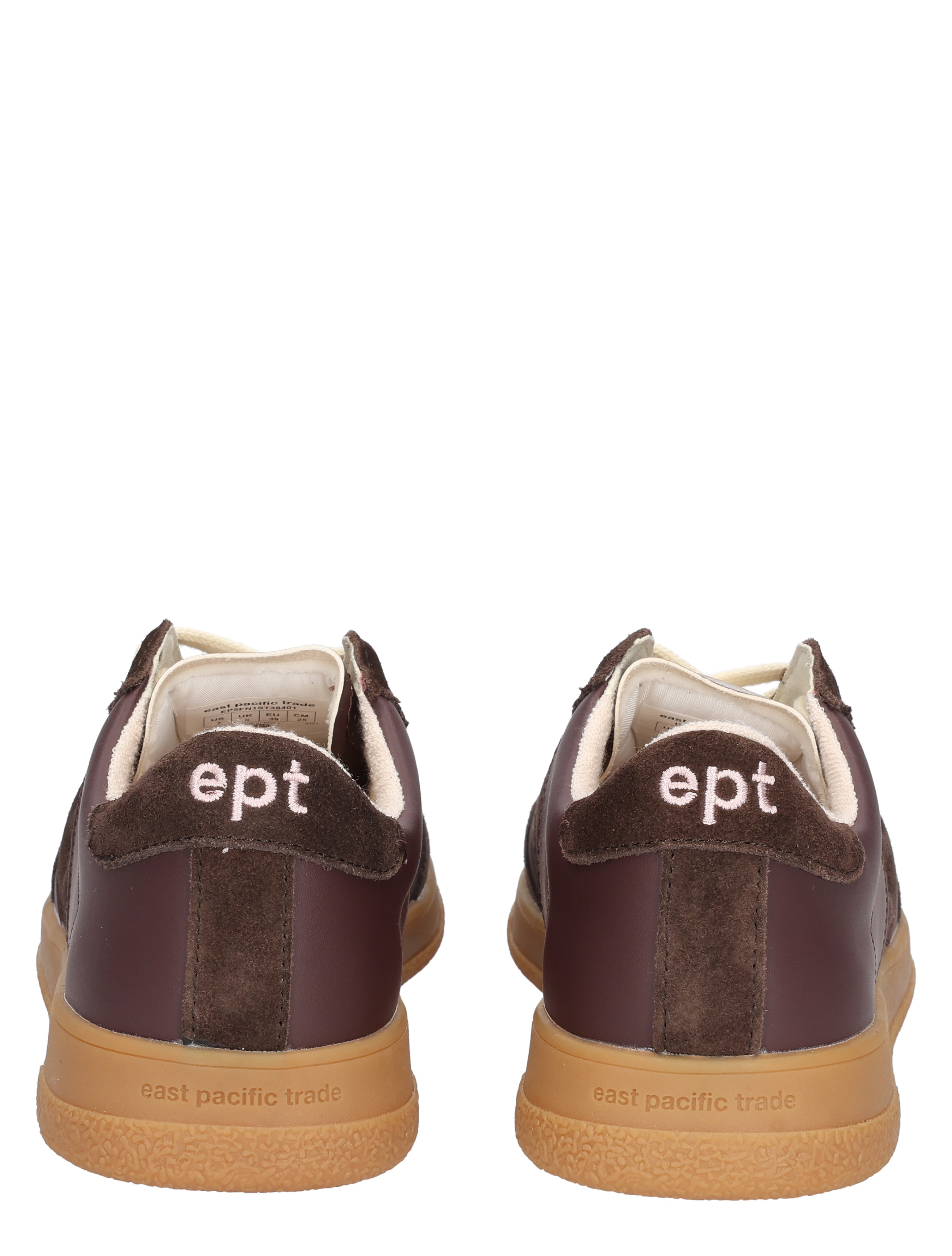 East Pacific Trade - Santos Burgundy Brown - Sneakers - Dames - Lage Sneakers - 48447_42_6