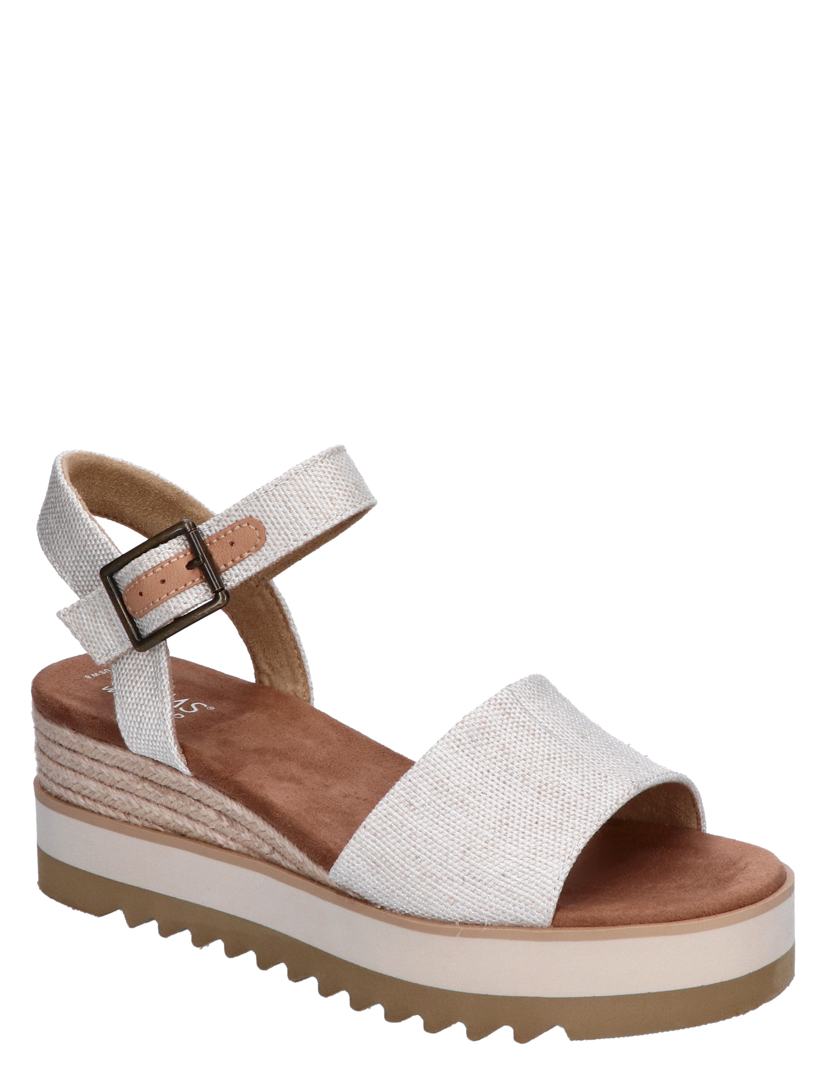 Toms - Diana Yarn Natural - Dames - Sleehakken - 43768_77_3