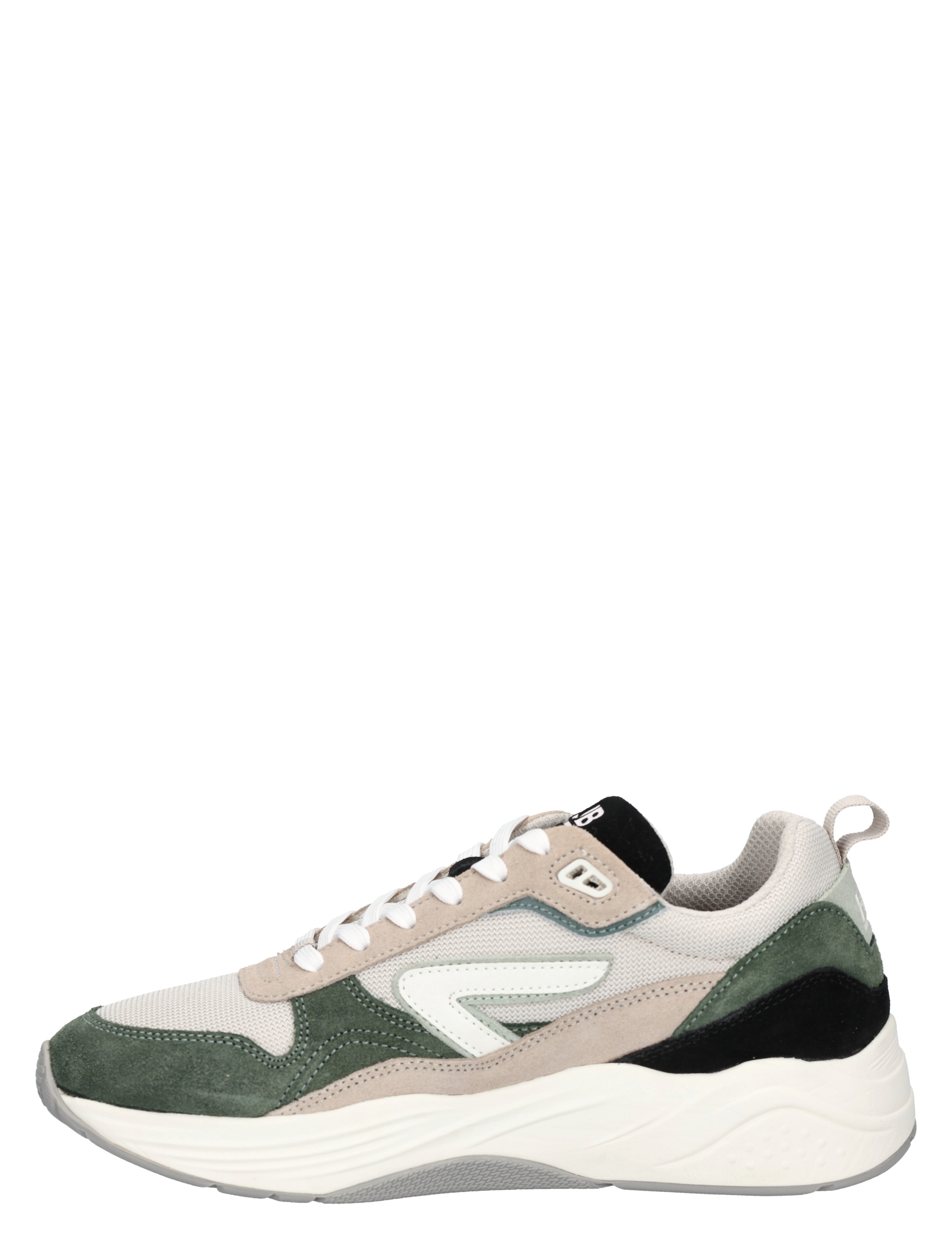 Hub Footwear - Glide Men Light Bone Off White - Heren - Lage Sneakers - Sneakers - 48462_76_2