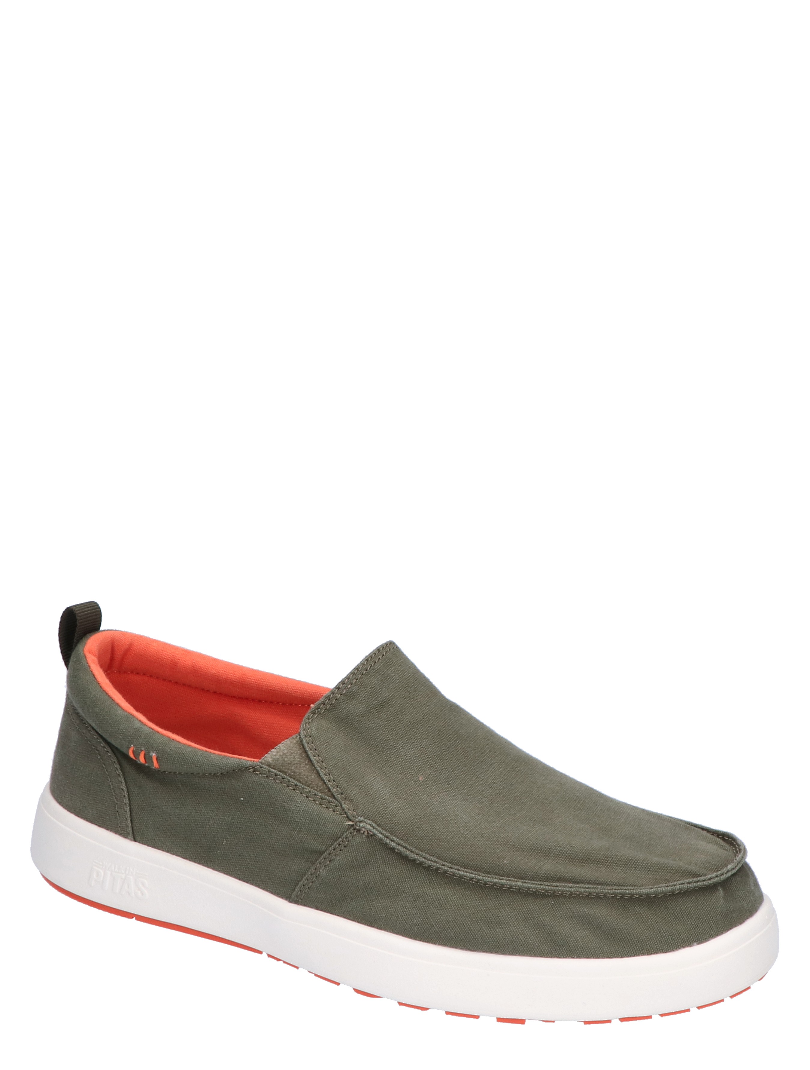 Pitas - Ischa Hi-Grip Slip-On Shoes Kaki - Heren - Sneakers - Slip On Sneakers - 44610_66_3