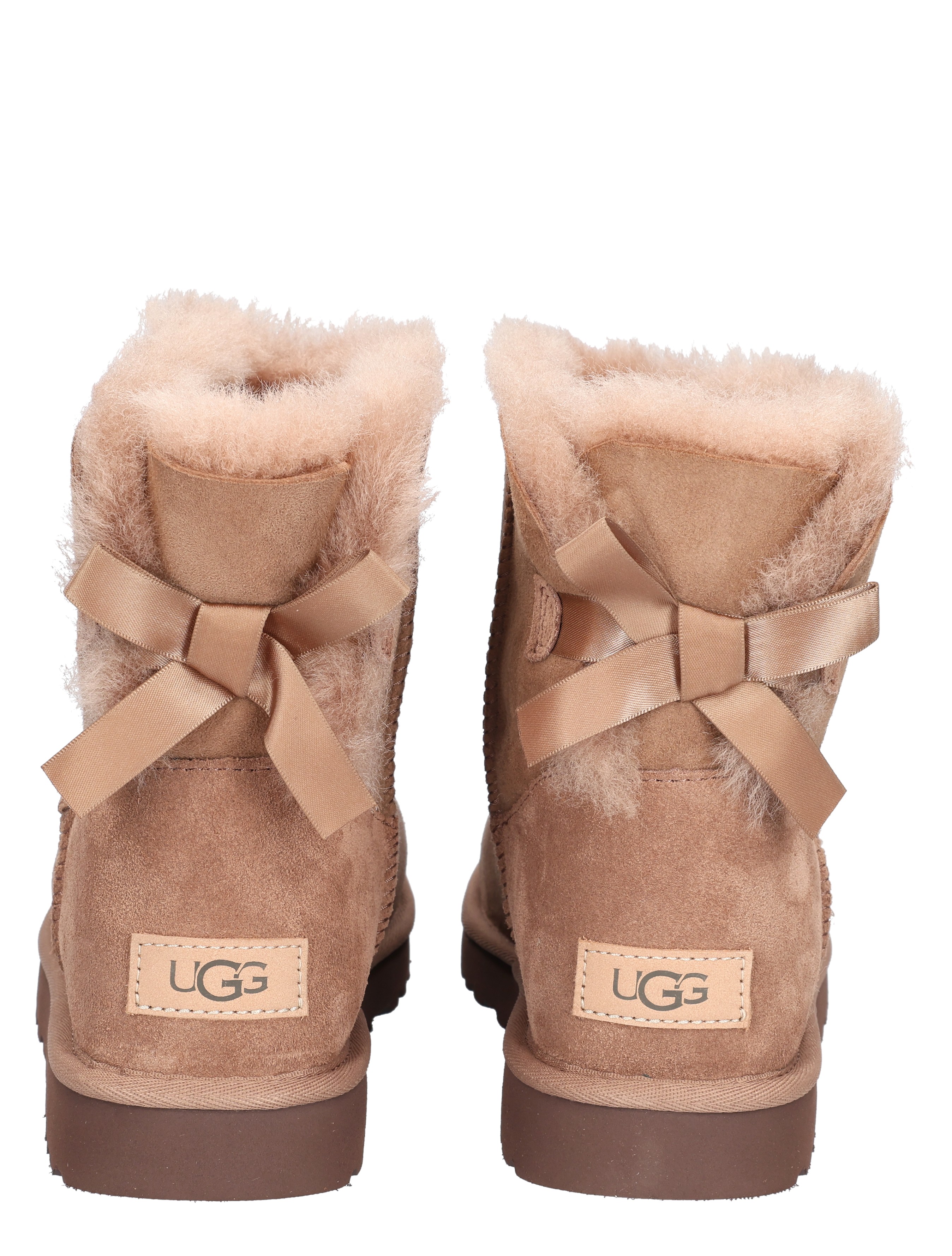 UGG - Mini Bailey Bow II Rocky Oak - Dames - Boots - Enkellaarsjes - 48123_22_6