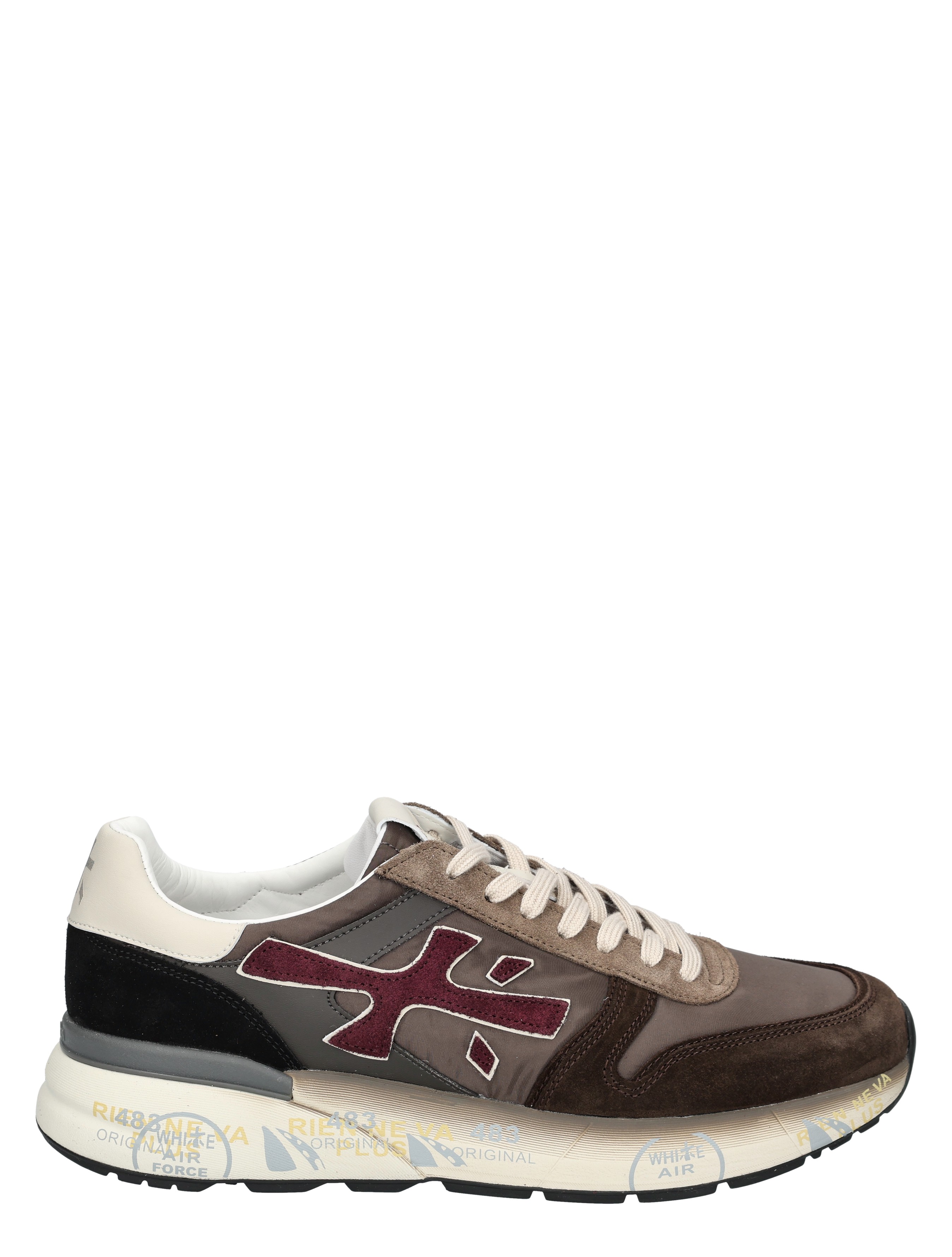 Premiata - Mick Men 7714 Brown - Heren - Lage Sneakers - Sneakers - 51088_22_1