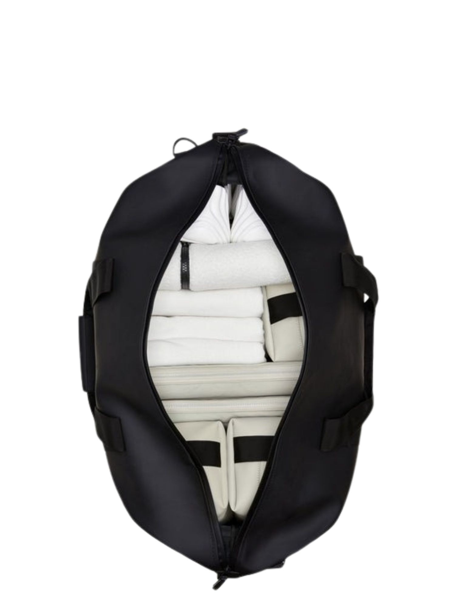 Rains - Hillo Weekend Bag W3 133 Beige - Dames - Schoudertassen - 48330_77_3