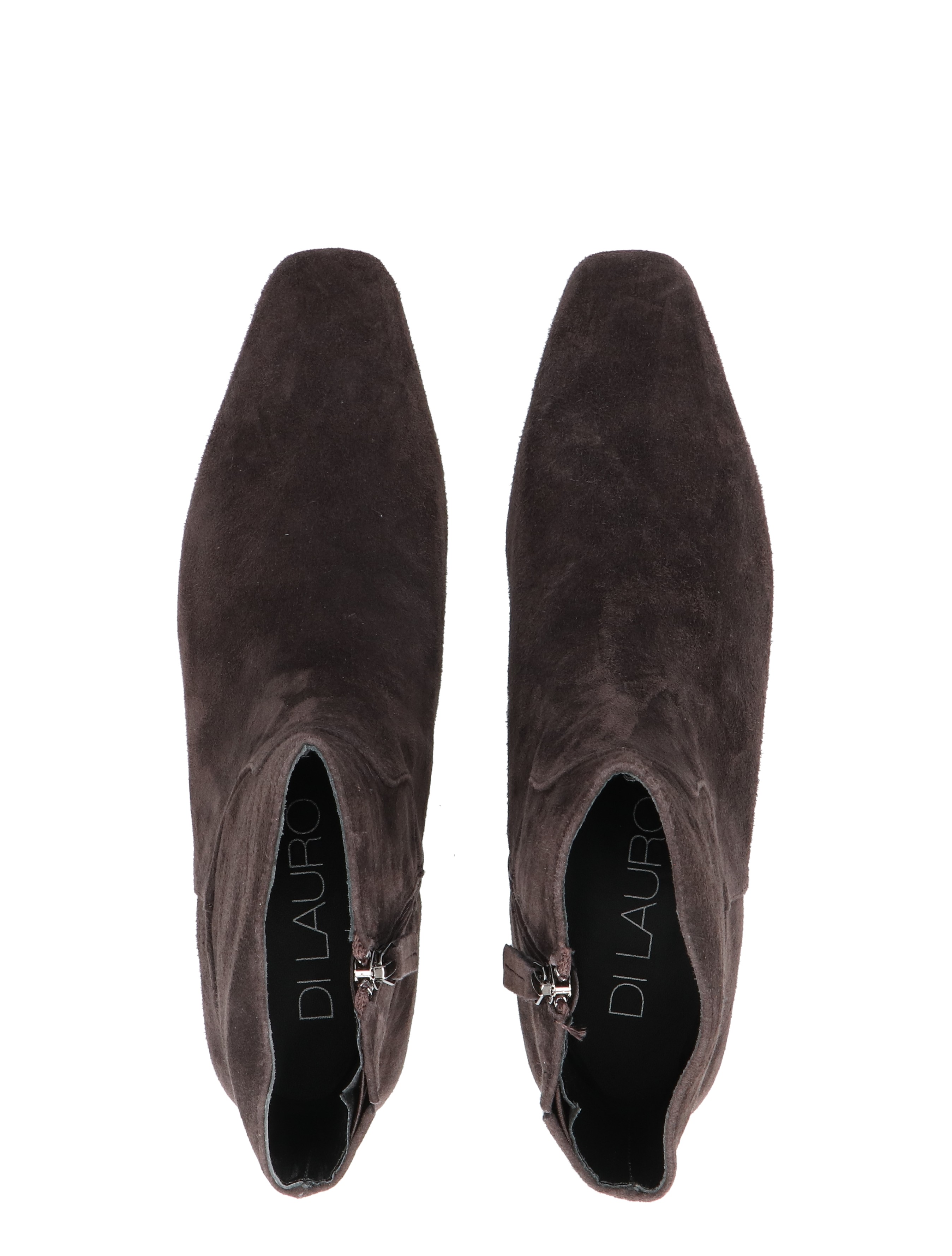 Di Lauro - Carabella Dark Brown Suede - Dames - Boots - Enkellaarsjes - 49521_22_7