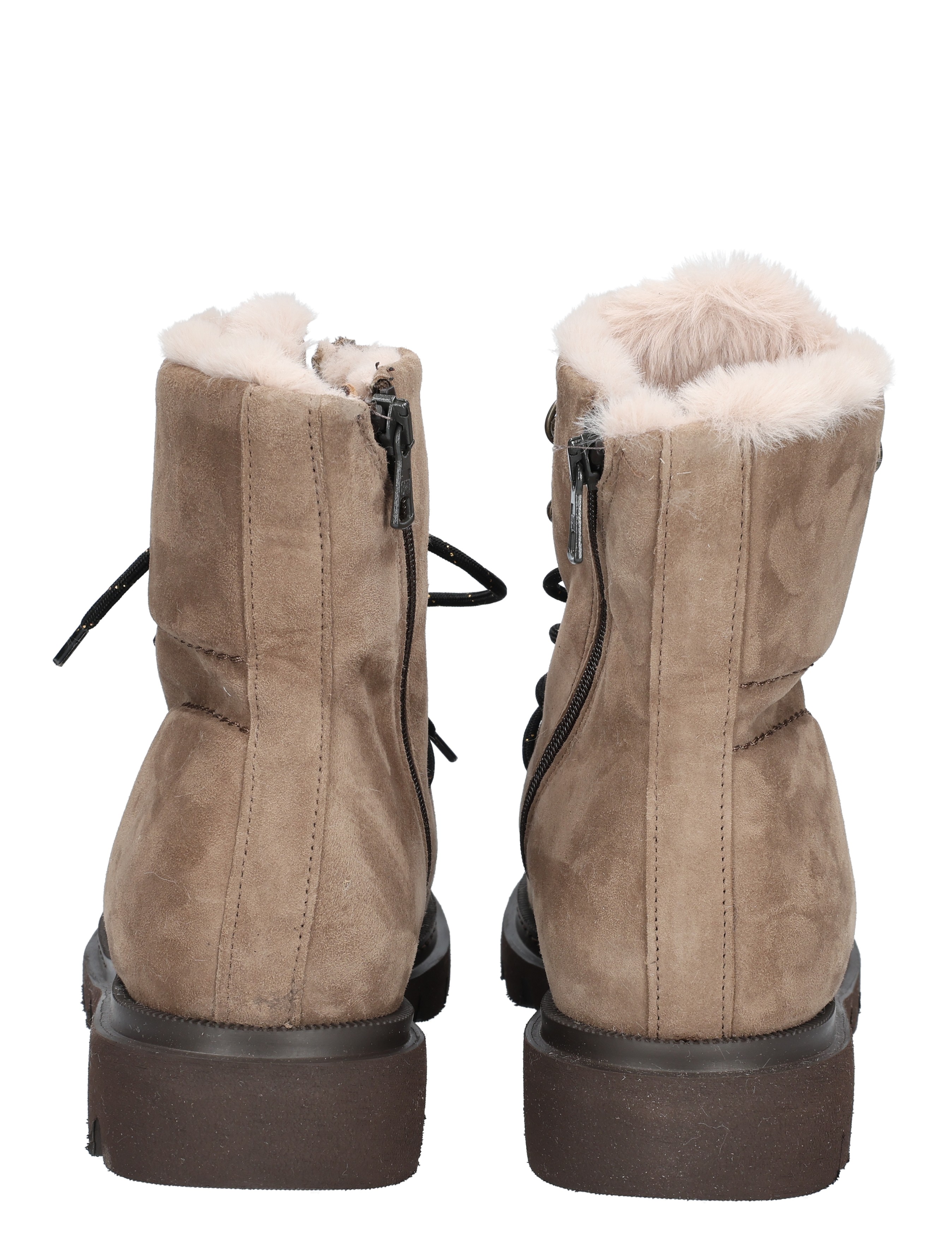 Piedi Nudi - Gitte Steel Taupe G-Wijdte - Dames - Boots - Veter Boots - 49140_77_6
