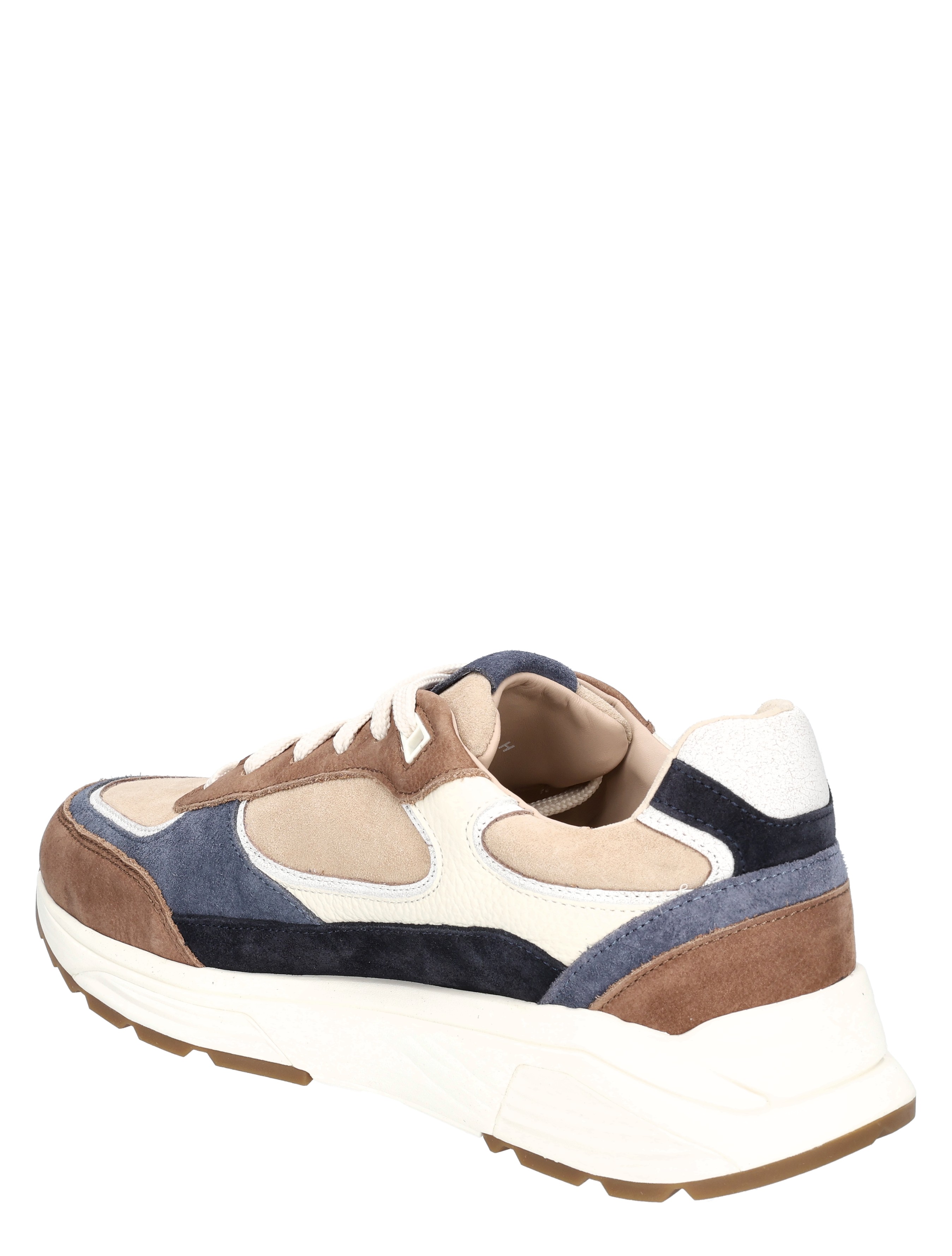 Xsensible - 33204.4 Manhattan Men 352 Brown Combi H-Wijdte - Heren - Veterschoenen - Casual Veterschoenen - 50400_22_4