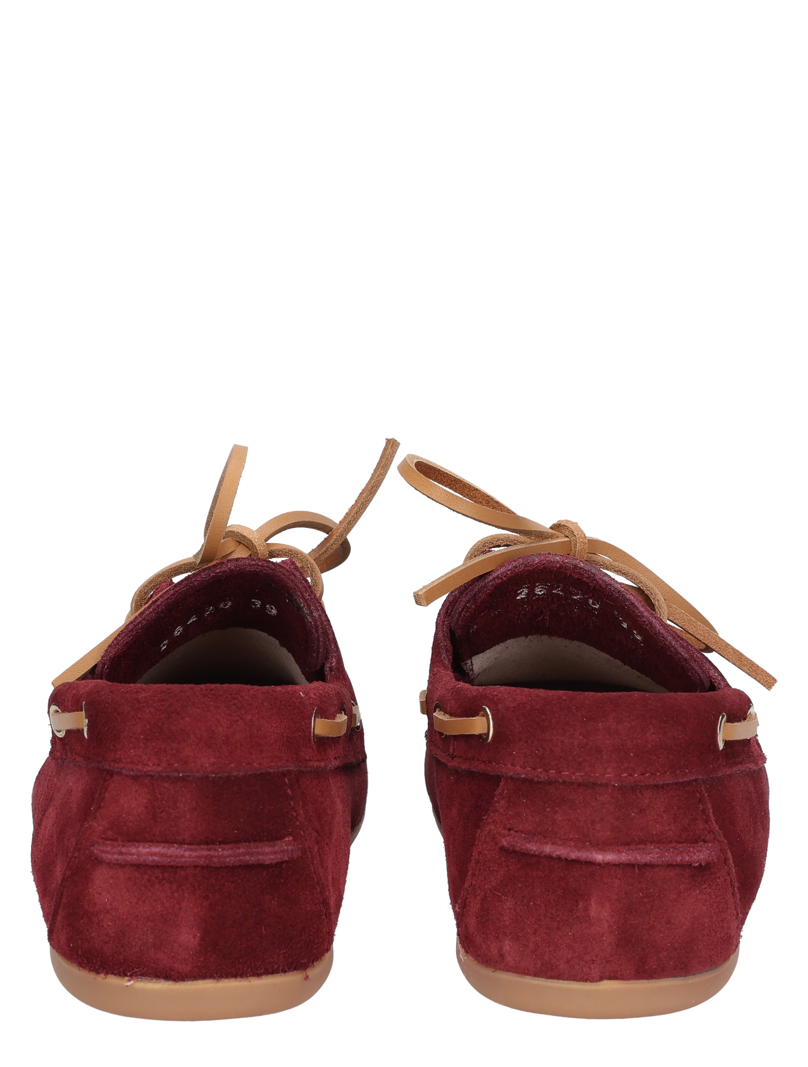 Miss Behave - Xanthi 1-s Bordeaux Suede Loafer - Dames - Veterschoenen - Casual Veterschoenen - 50762_42_6