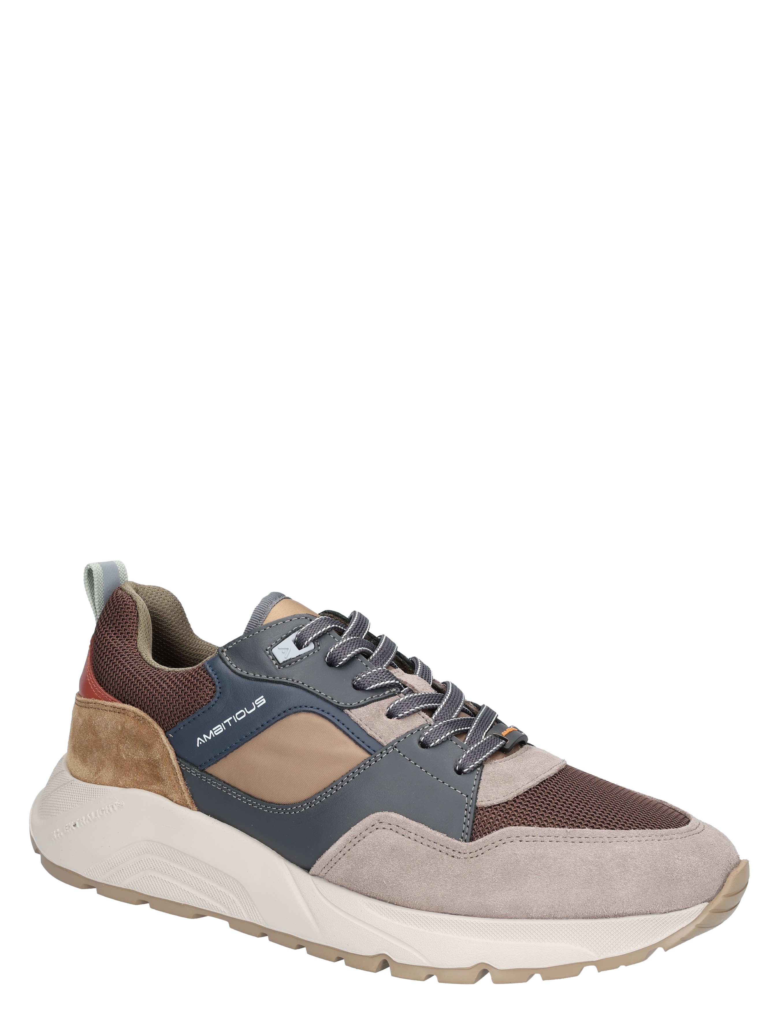 Ambitious - Strider Taupe - Heren - Veterschoenen - Casual Veterschoenen - 49195_77_3