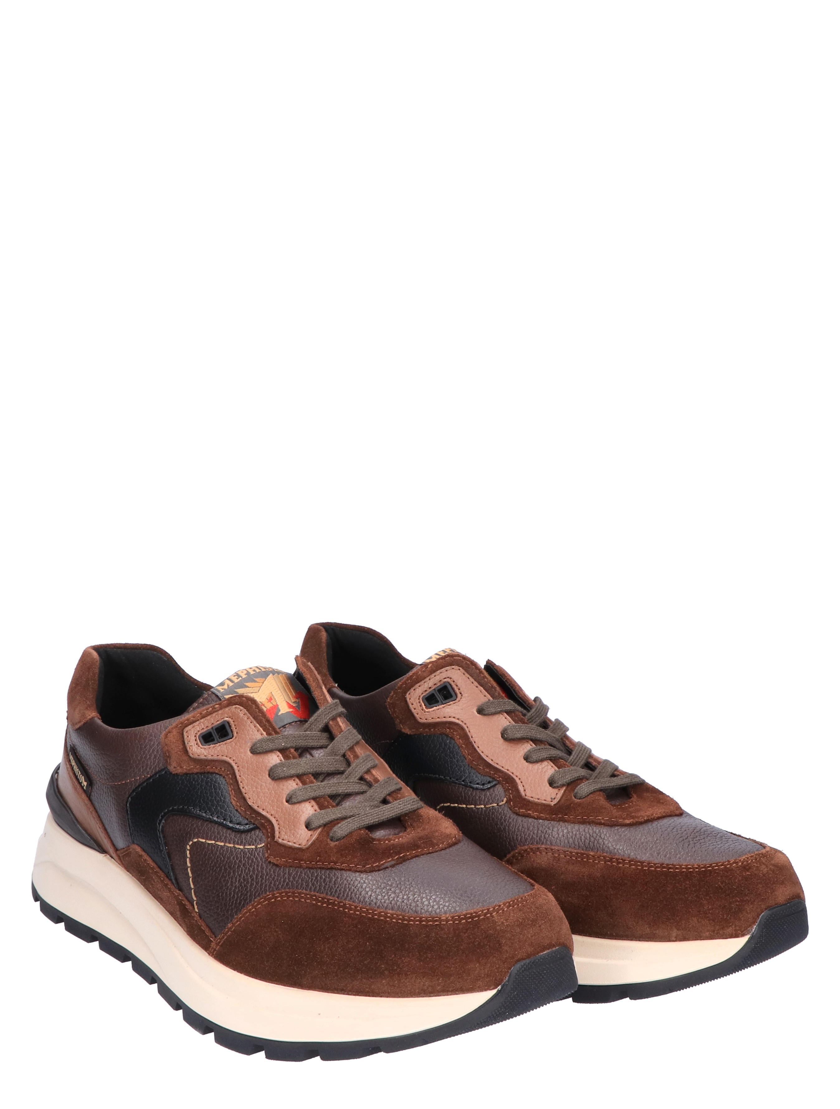 Mephisto - Cruz Chestnut - Heren - Veterschoenen - Casual Veterschoenen - 46010_22_5