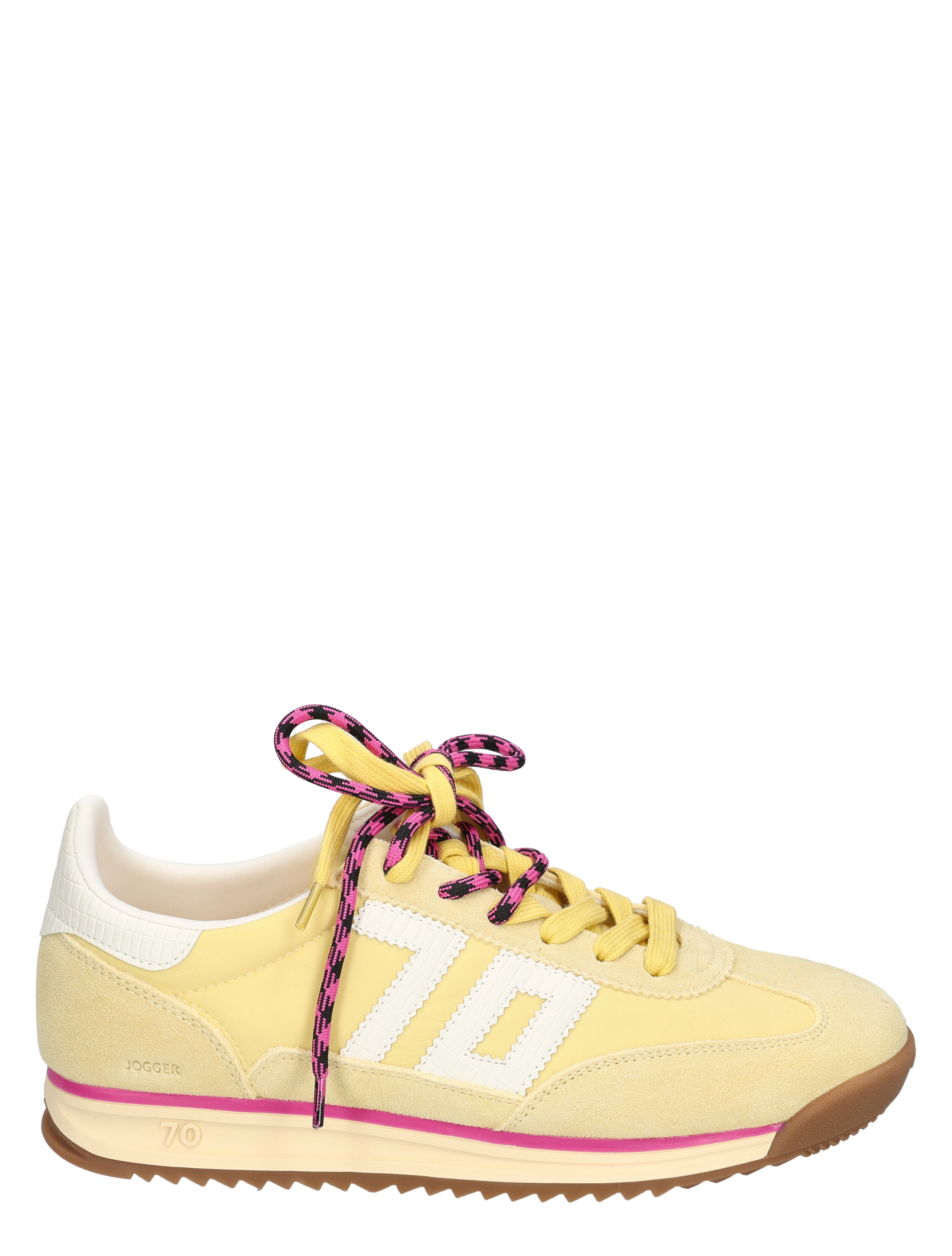 Back 70 - Jogger N26-203 Nylon Sponge Lt. Yello - Sneakers - Dames - Lage Sneakers - 50720_55_1