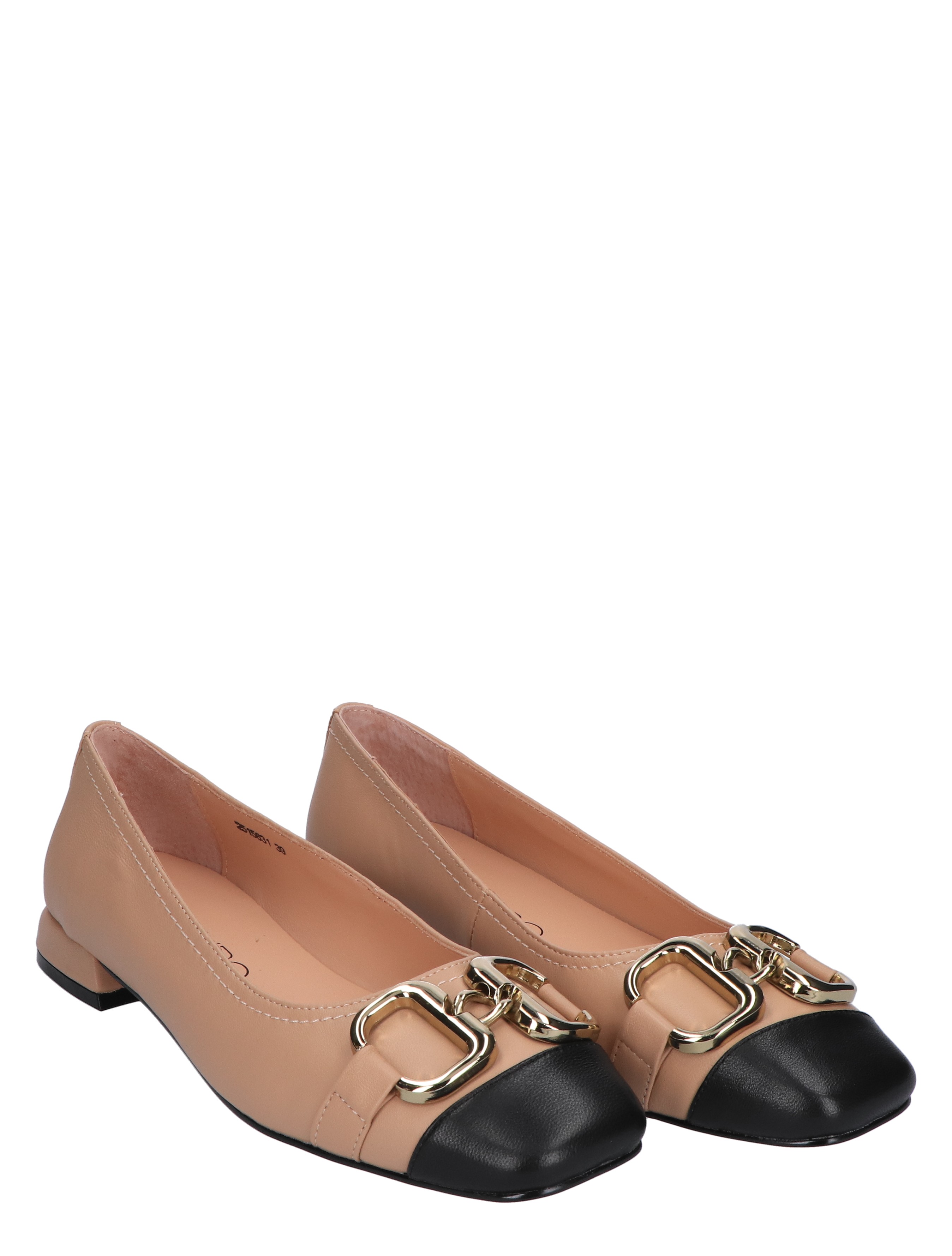 Di Lauro - Winola Beige Black - Dames - Ballerinas - 47632_21_5