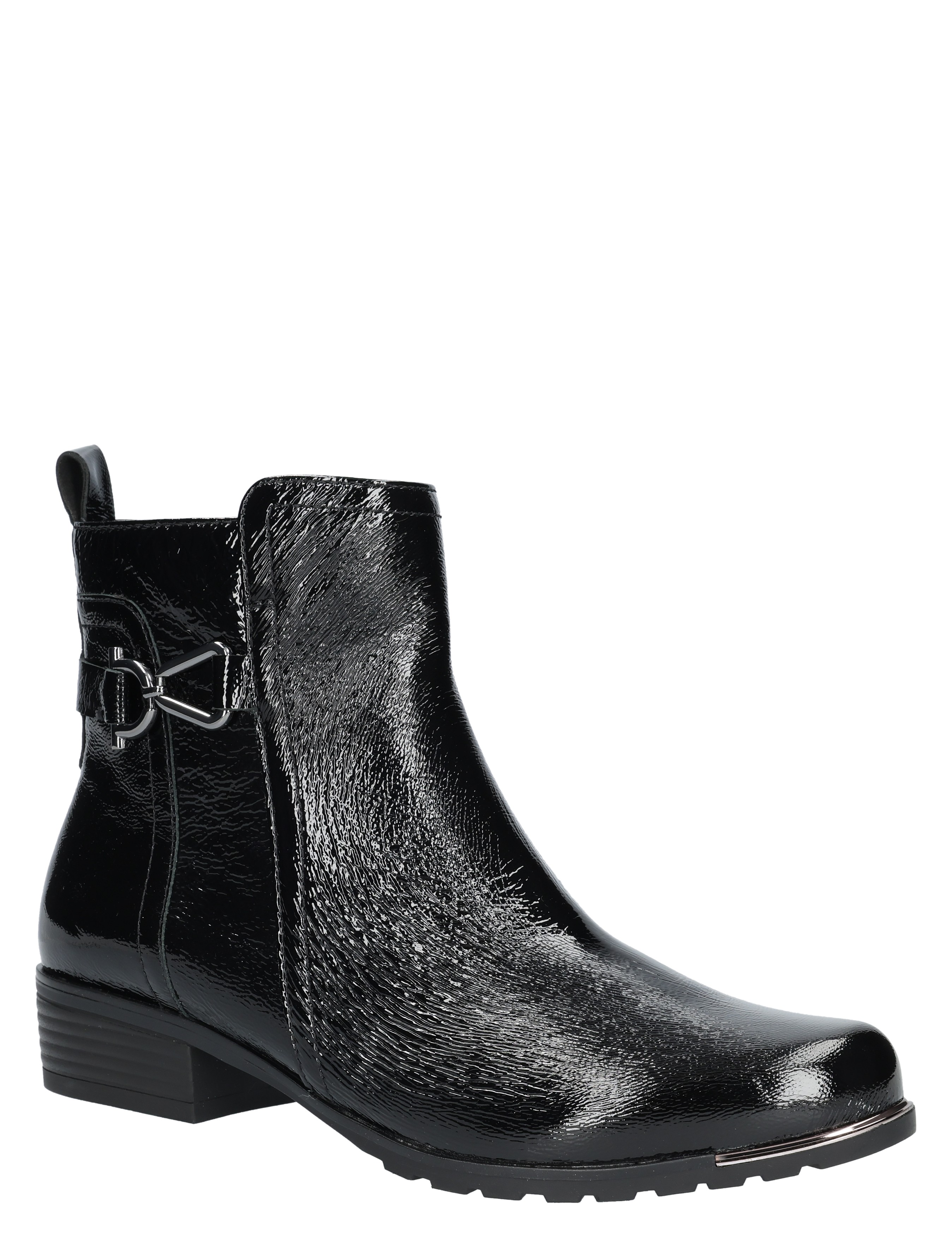 Caprice - 25403 017 Black Naplak - Dames - Boots - Enkellaarsjes - 48844_10_3