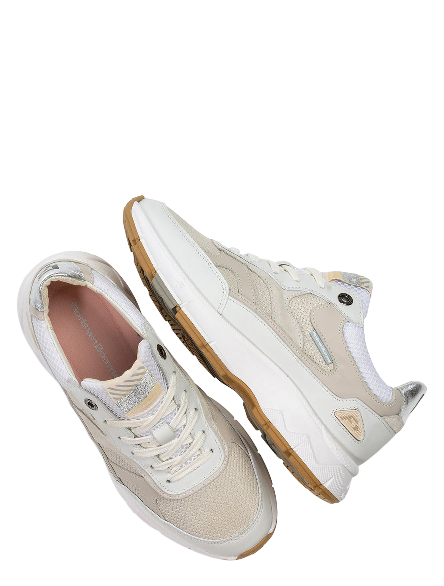 Floris van Bommel - Daysi 10168 06.02 White - Dames - Sneakers - Lage Sneakers - 51495_77_3