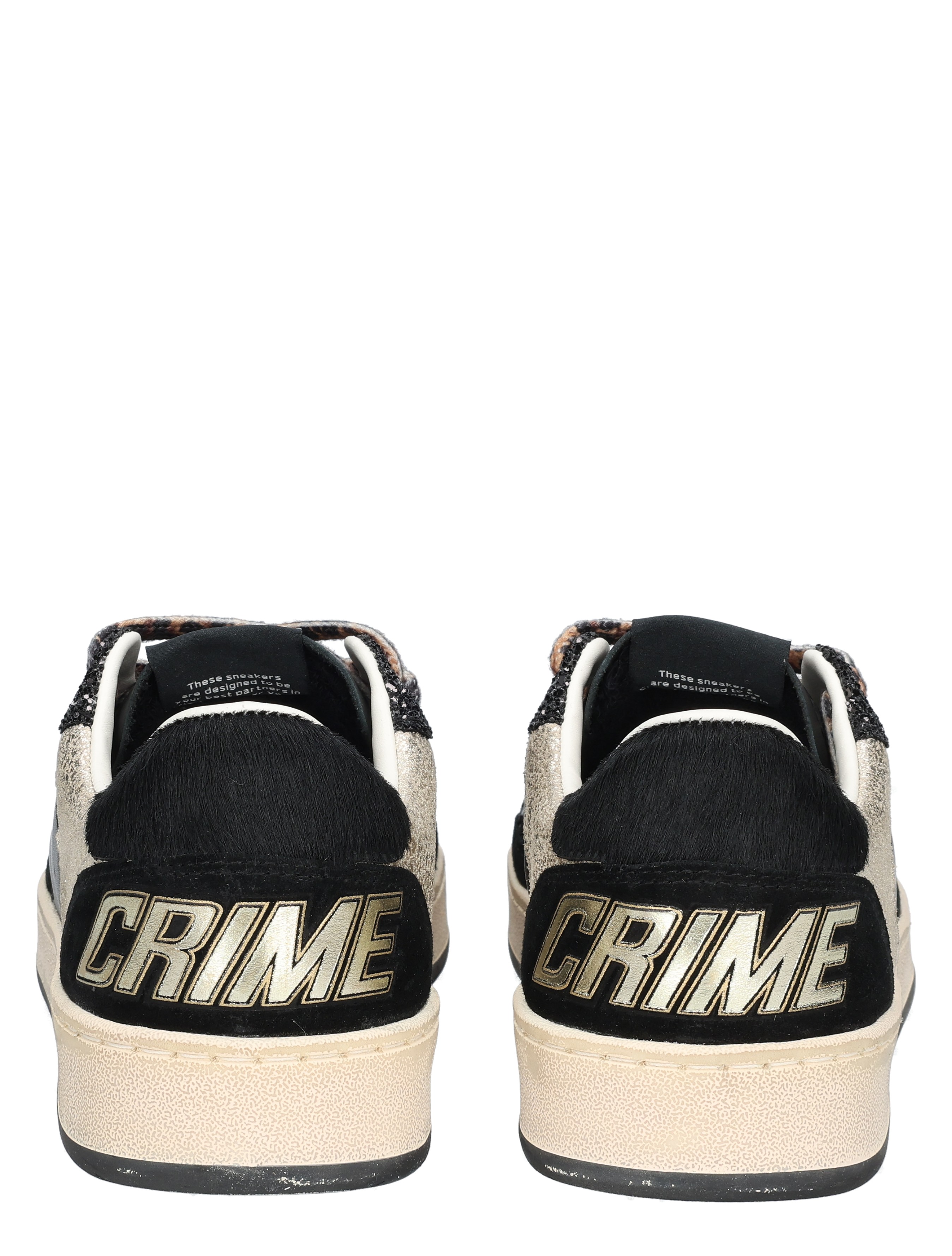 Crime London - 25205 Black - Sneakers - Dames - Lage Sneakers - 49241_11_6