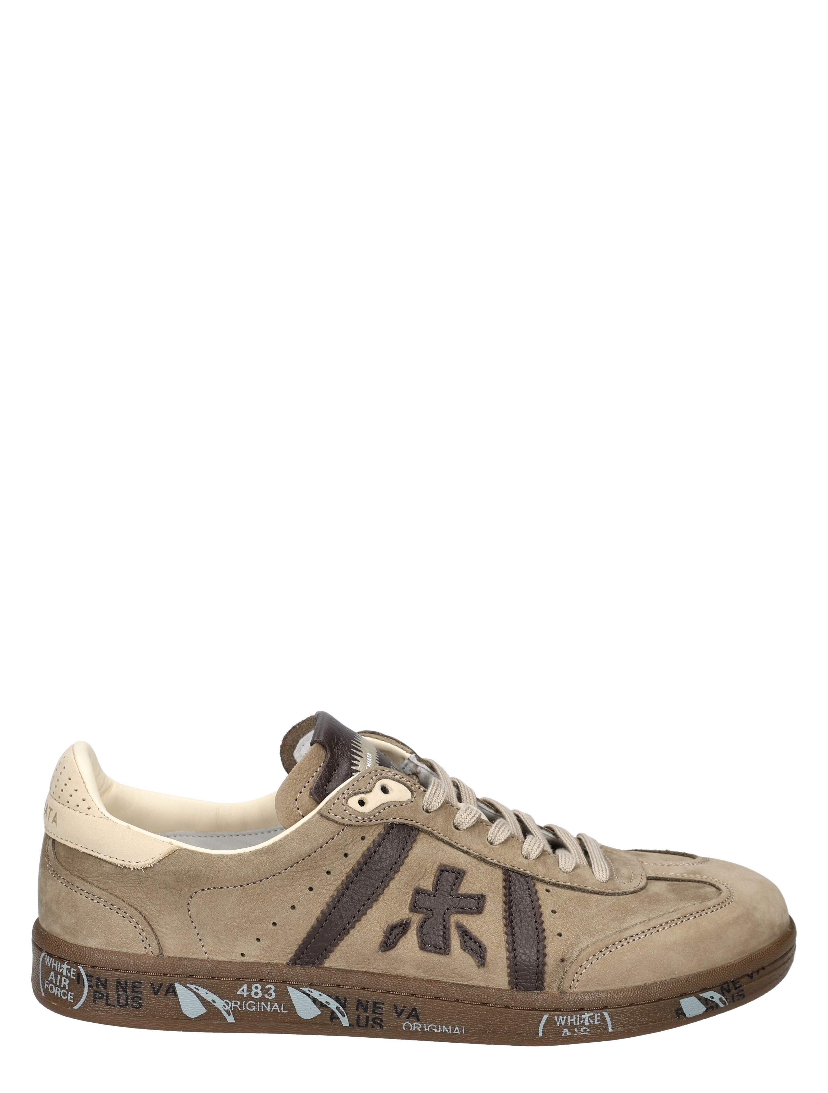Premiata - Bonnie Men 8593 Beige - Heren - Lage Sneakers - Sneakers - 51086_77_1