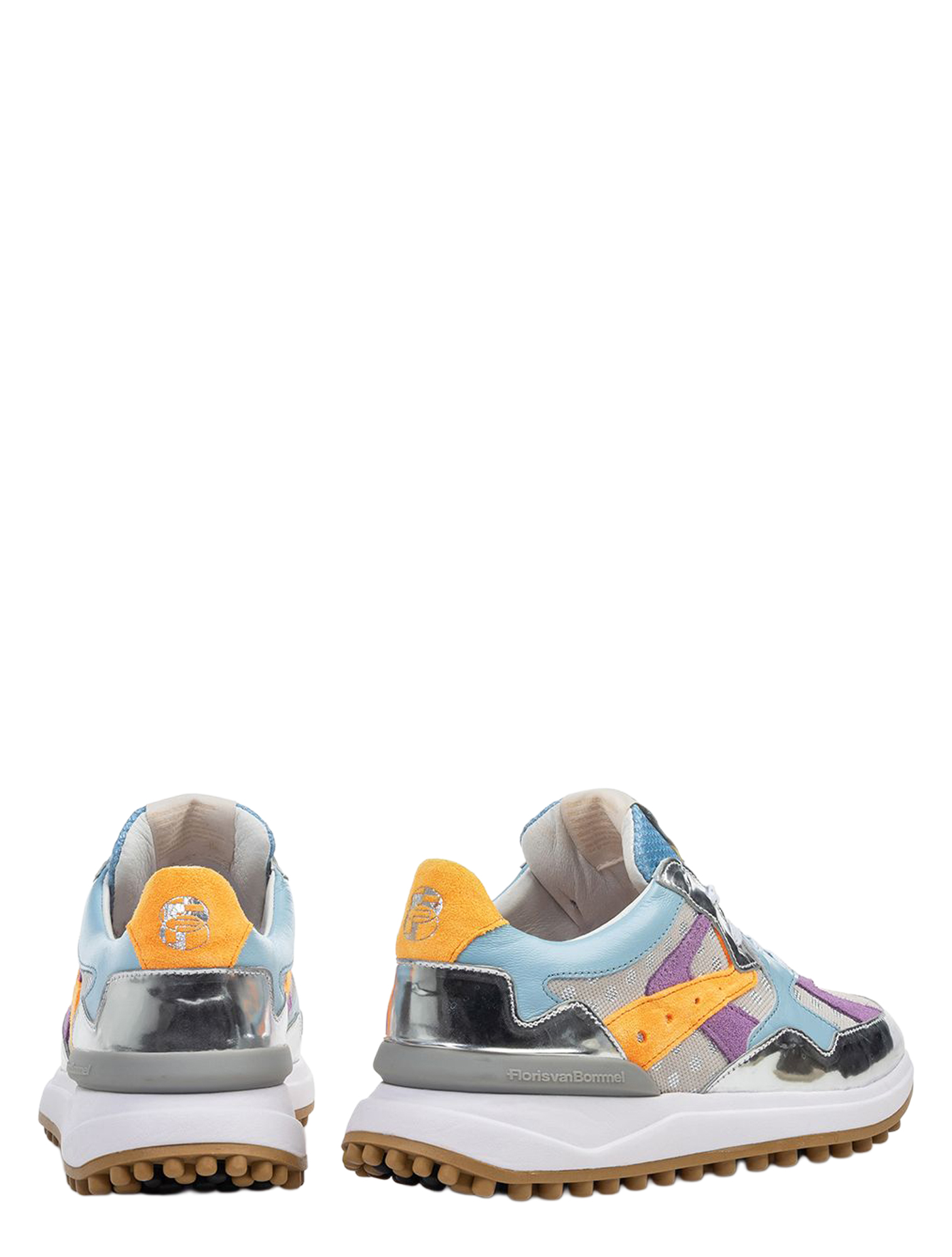 Floris van Bommel - Noppi 10153 46.07 Silver - Dames - Sneakers - Lage Sneakers - 51511_54_4