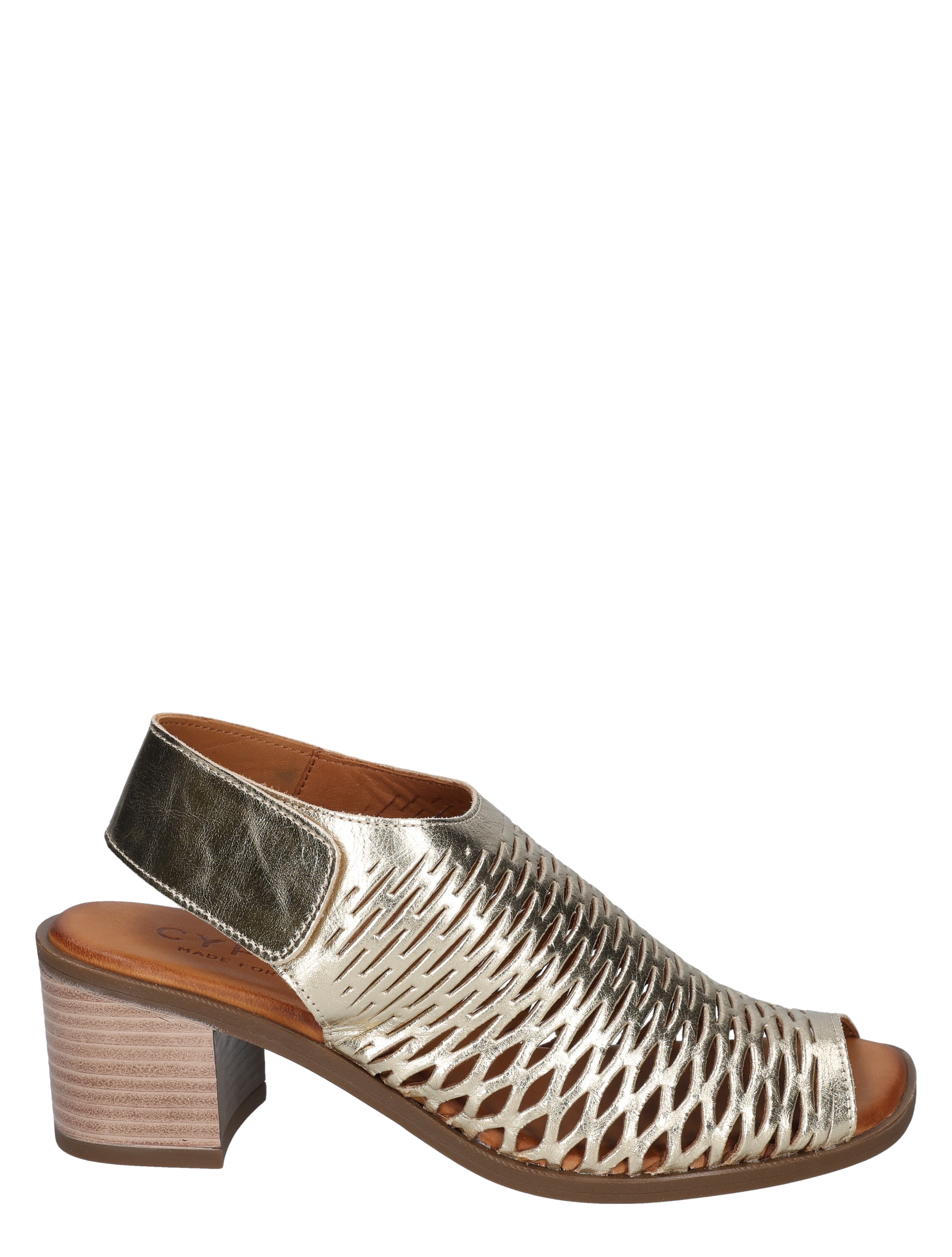 Cypres - Tizia 2616169 MTLC Gold - Dames - Sandalettes - 50857_53_1