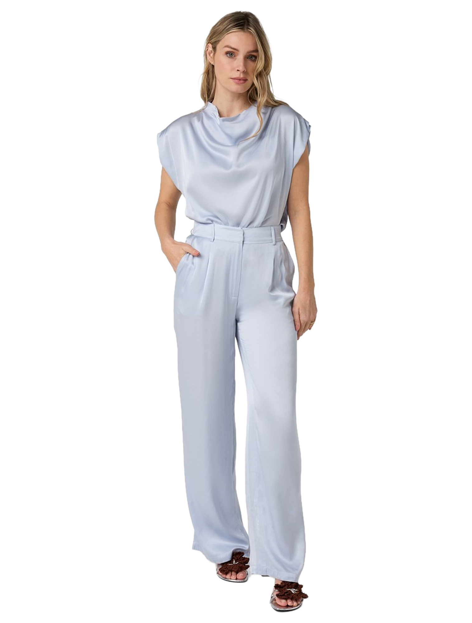 Ibana - Pasha Blue - Dames - Broeken en Shorts - 49973_33_5