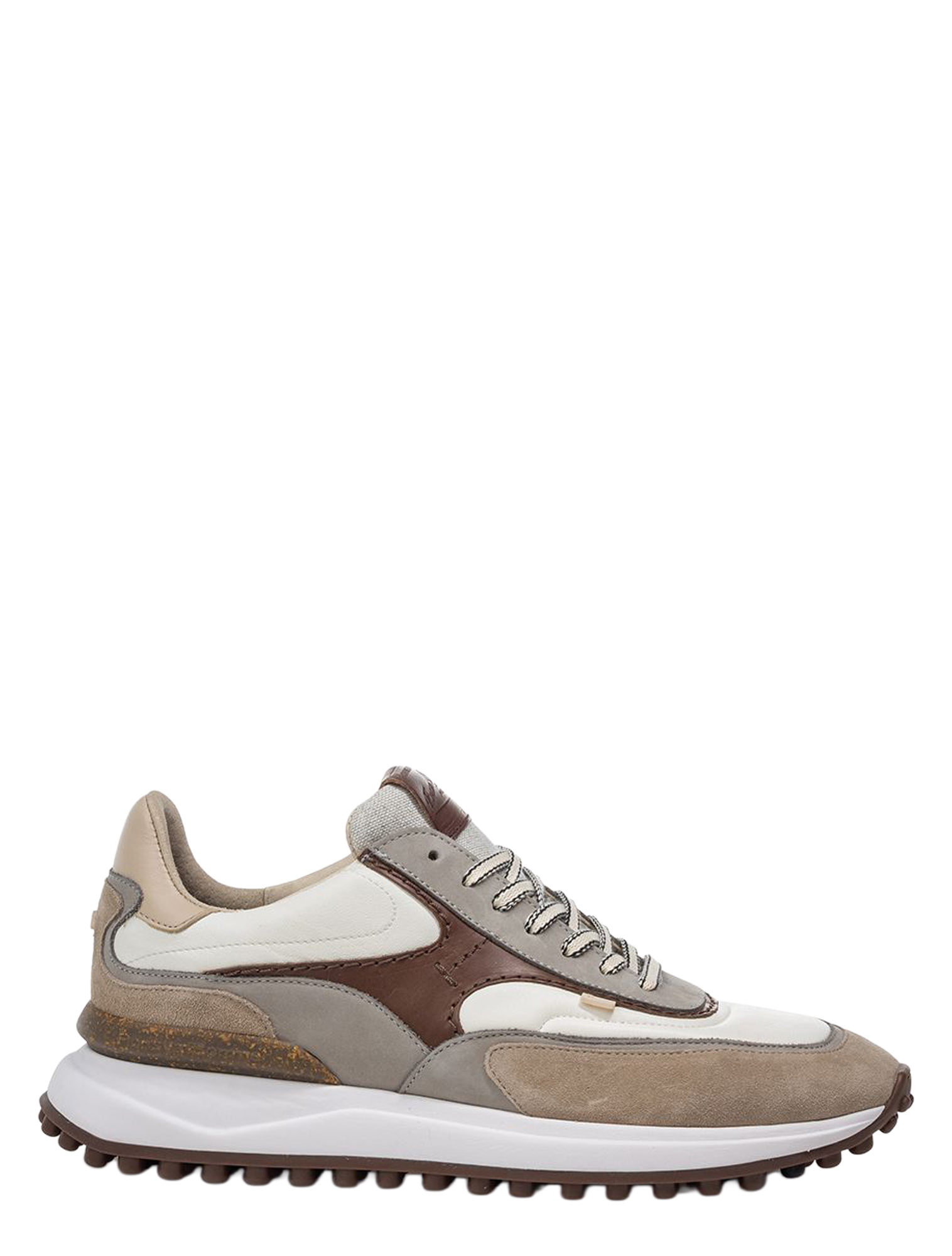 Floris van Bommel - Noppi 10207 37.10 White G+Wijdte - Heren - Lage Sneakers - Sneakers - 51424_87_1