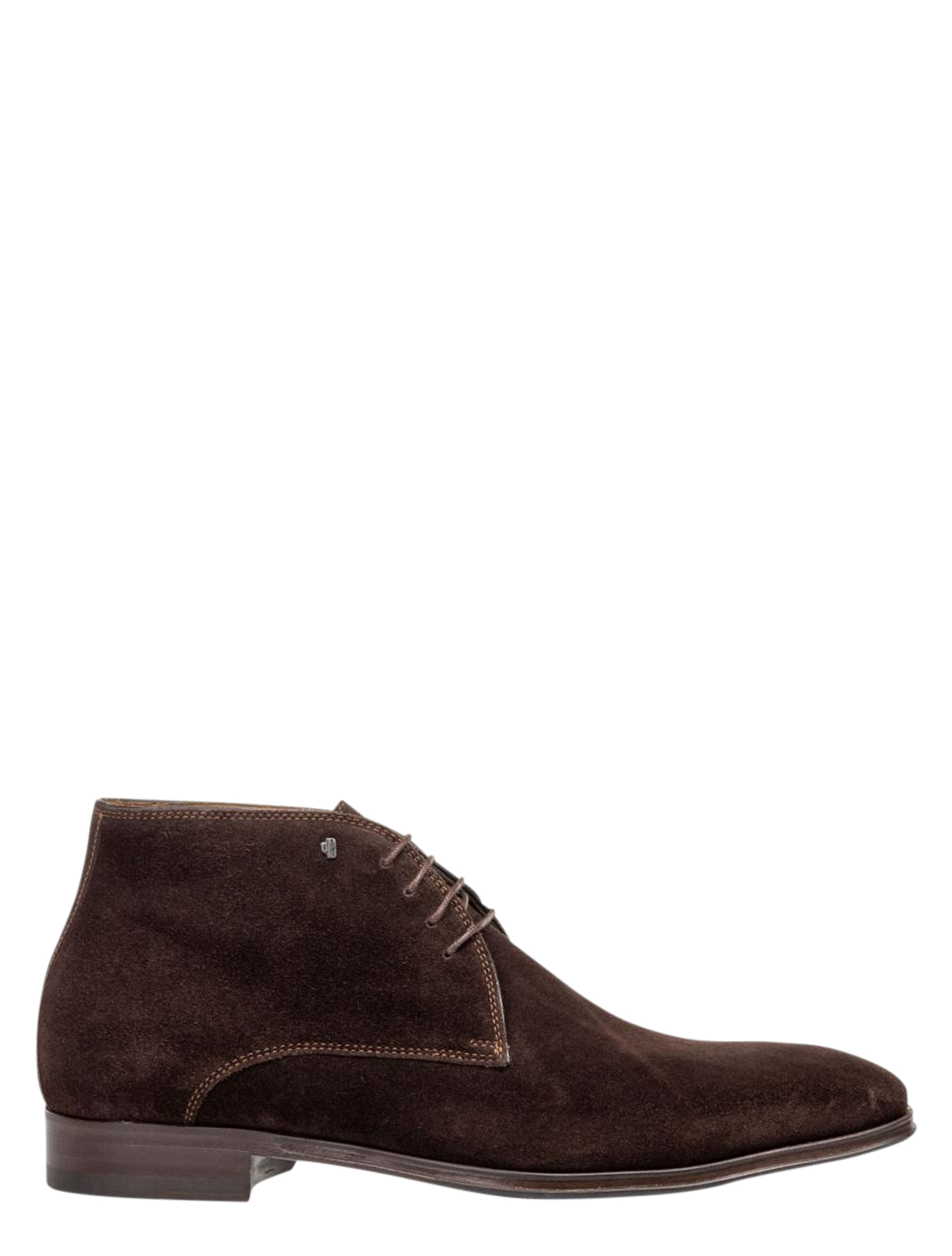 Van Bommel - Raffa 50029 21-01 Dark Brown H-Wijdte - Heren - Veterschoenen - Nette Veterschoenen - 43503_22_1