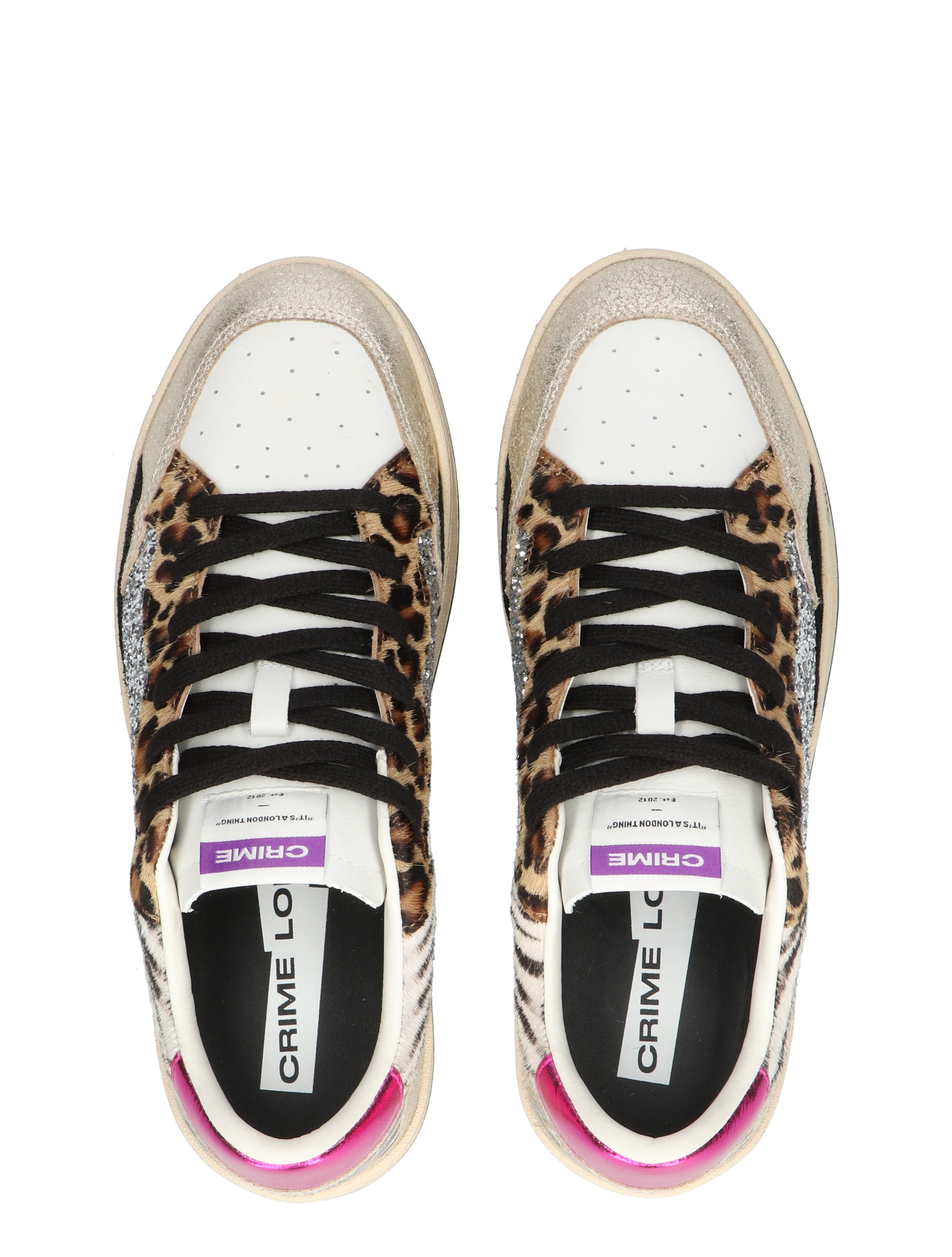 Crime London - 25203 White - Sneakers - Dames - Lage Sneakers - 49240_82_7