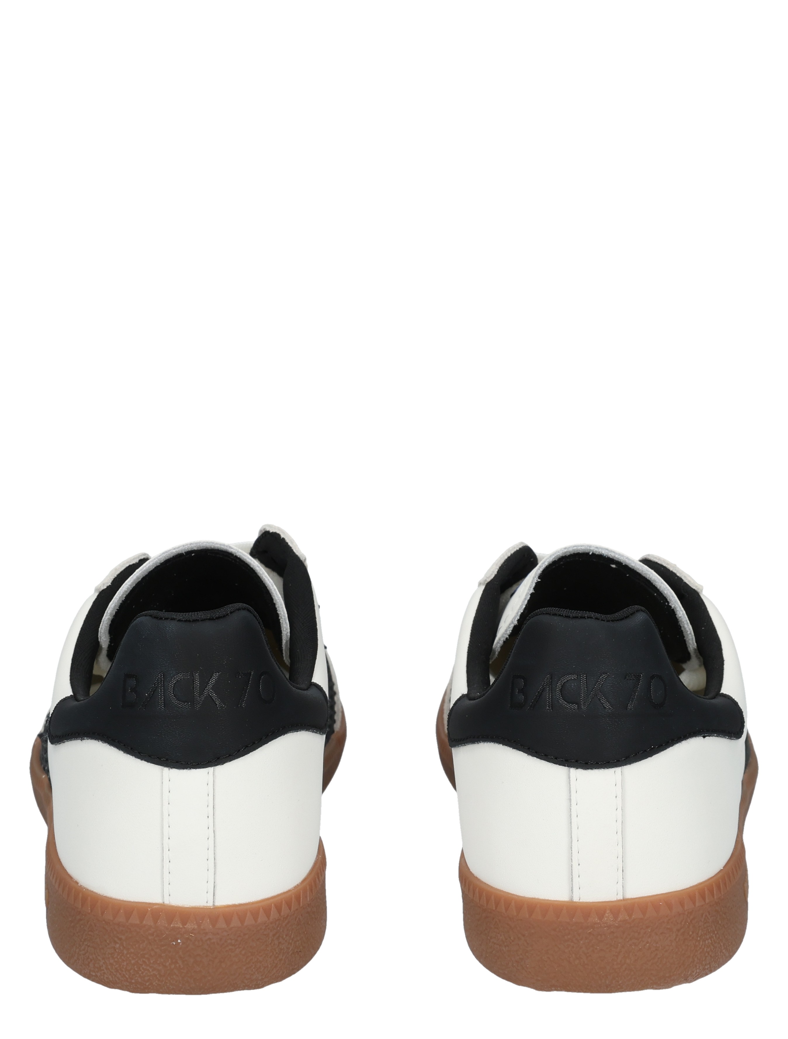 Back 70 - Cloud 2505-10 White Leather Black - Dames - Sneakers - Lage Sneakers - 50719_81_7