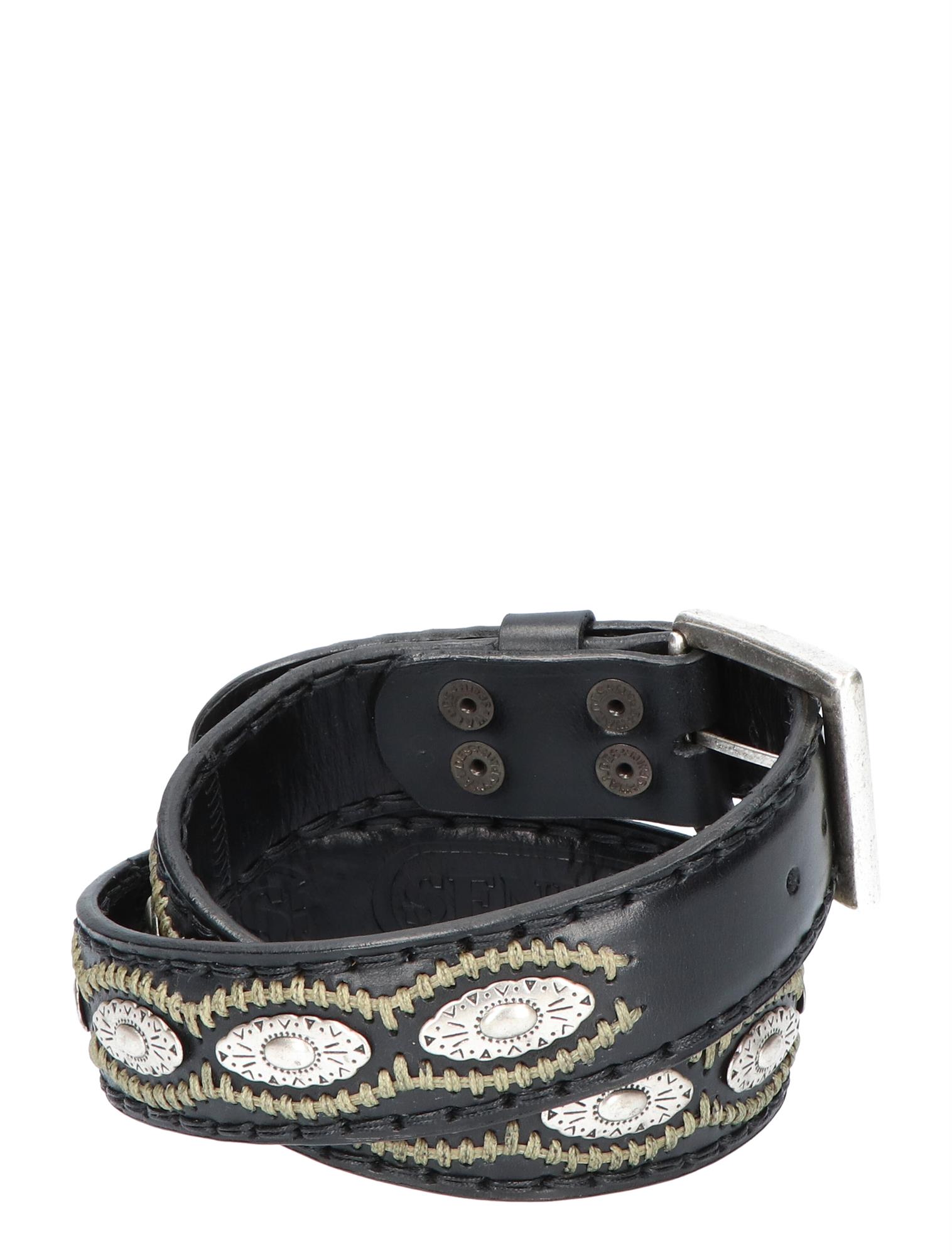 Sendra - 7606 Riem Black - Dames - Heren - Riemen - Riemen - 10997_11_4