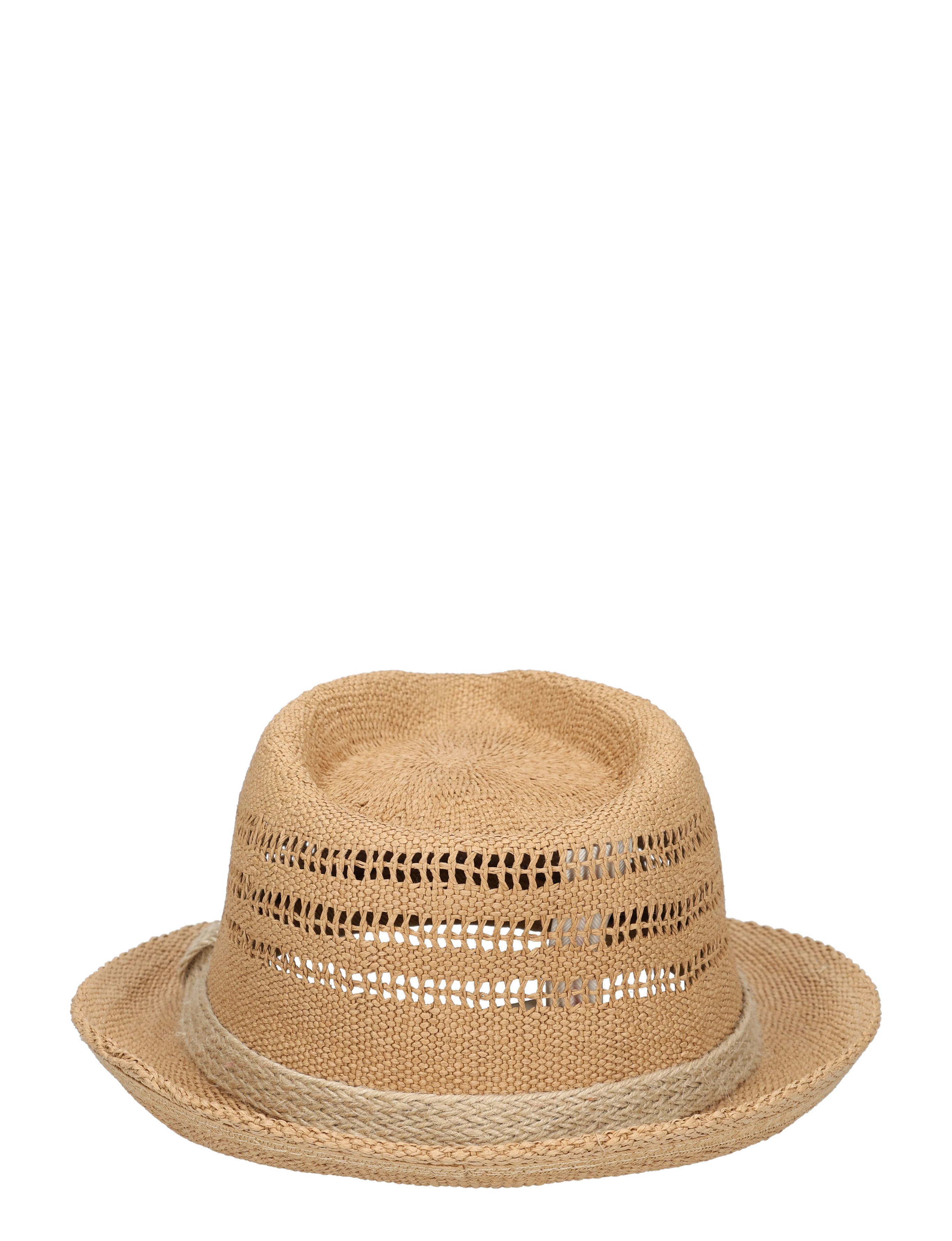 strohoed, paneelrand, gevlochten, strandla, zandkleur