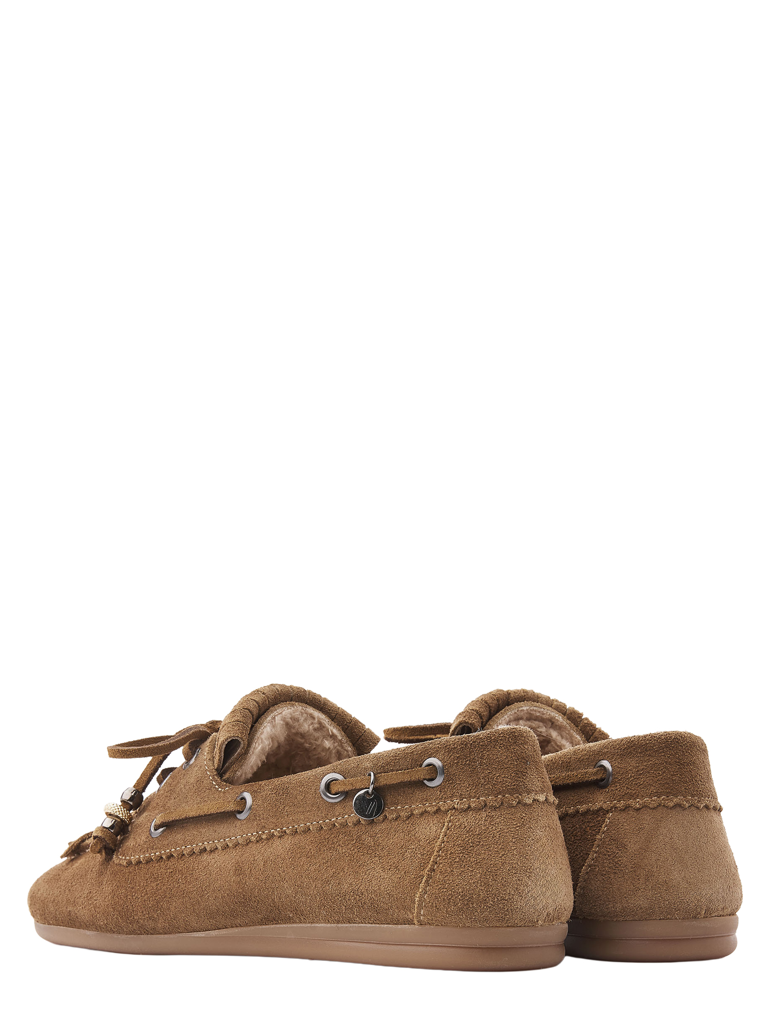 suede, brown, boat-shoes, moccasins, fur-lined