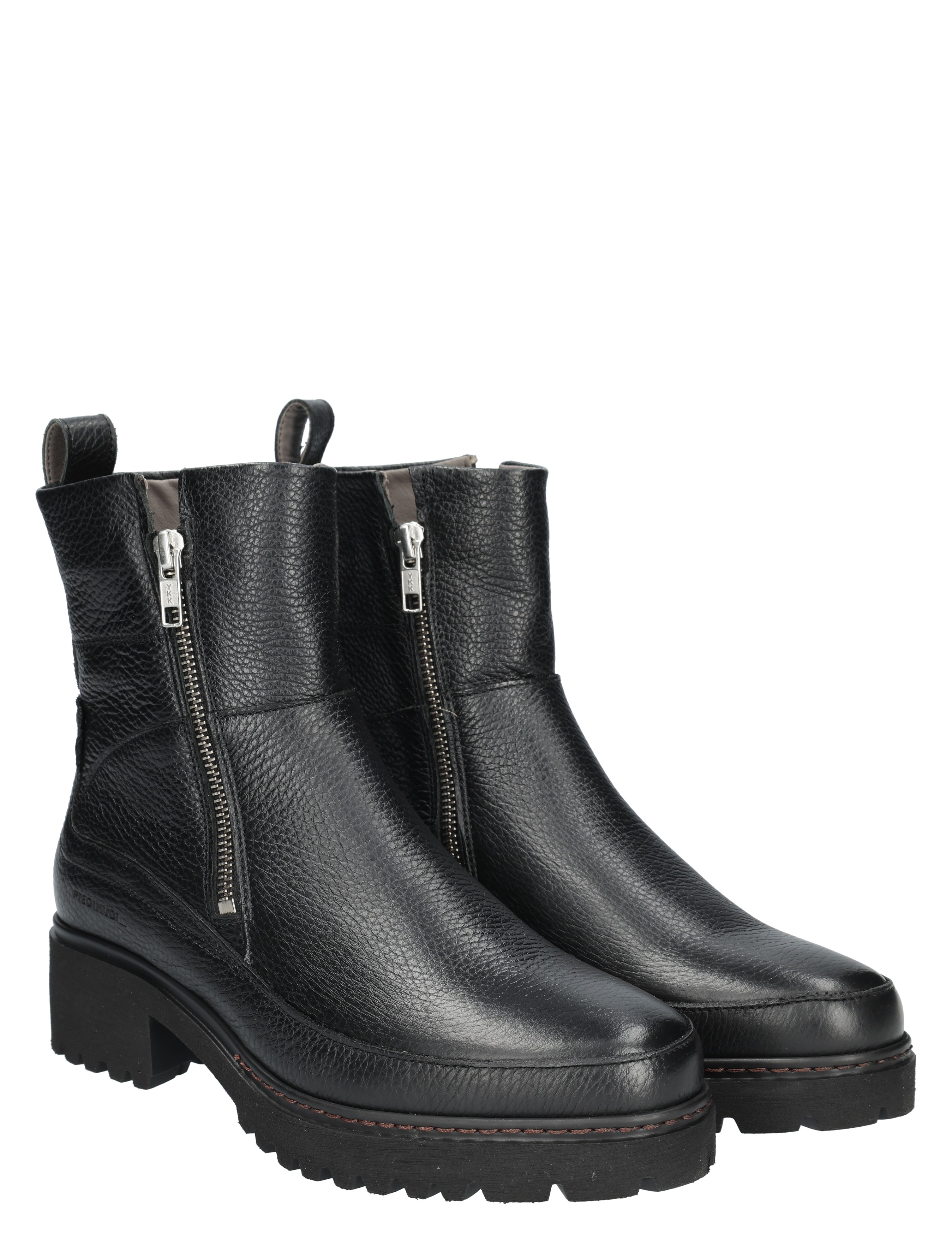 Piedi Nudi - Coco 09.07 Black Grain H-Wijdte - Dames - Boots - Enkellaarsjes - 49139_11_5