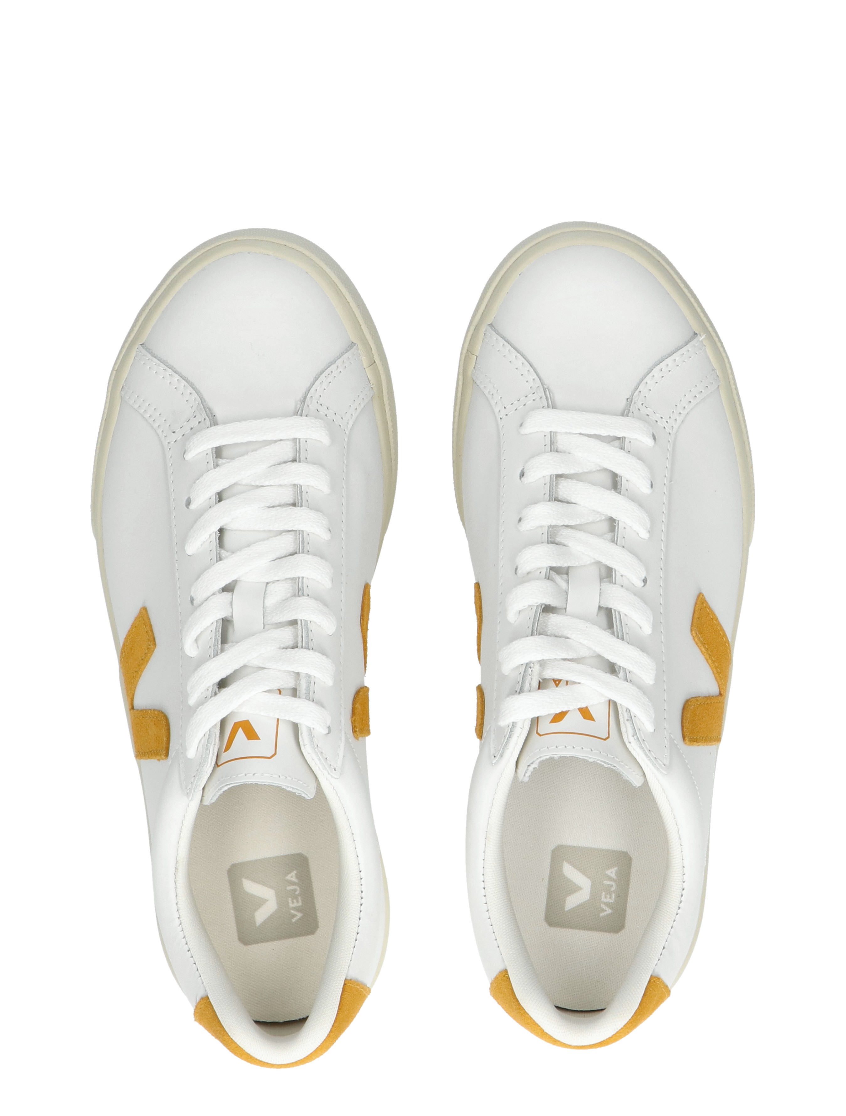 Esplar Women Leather White Saffran
