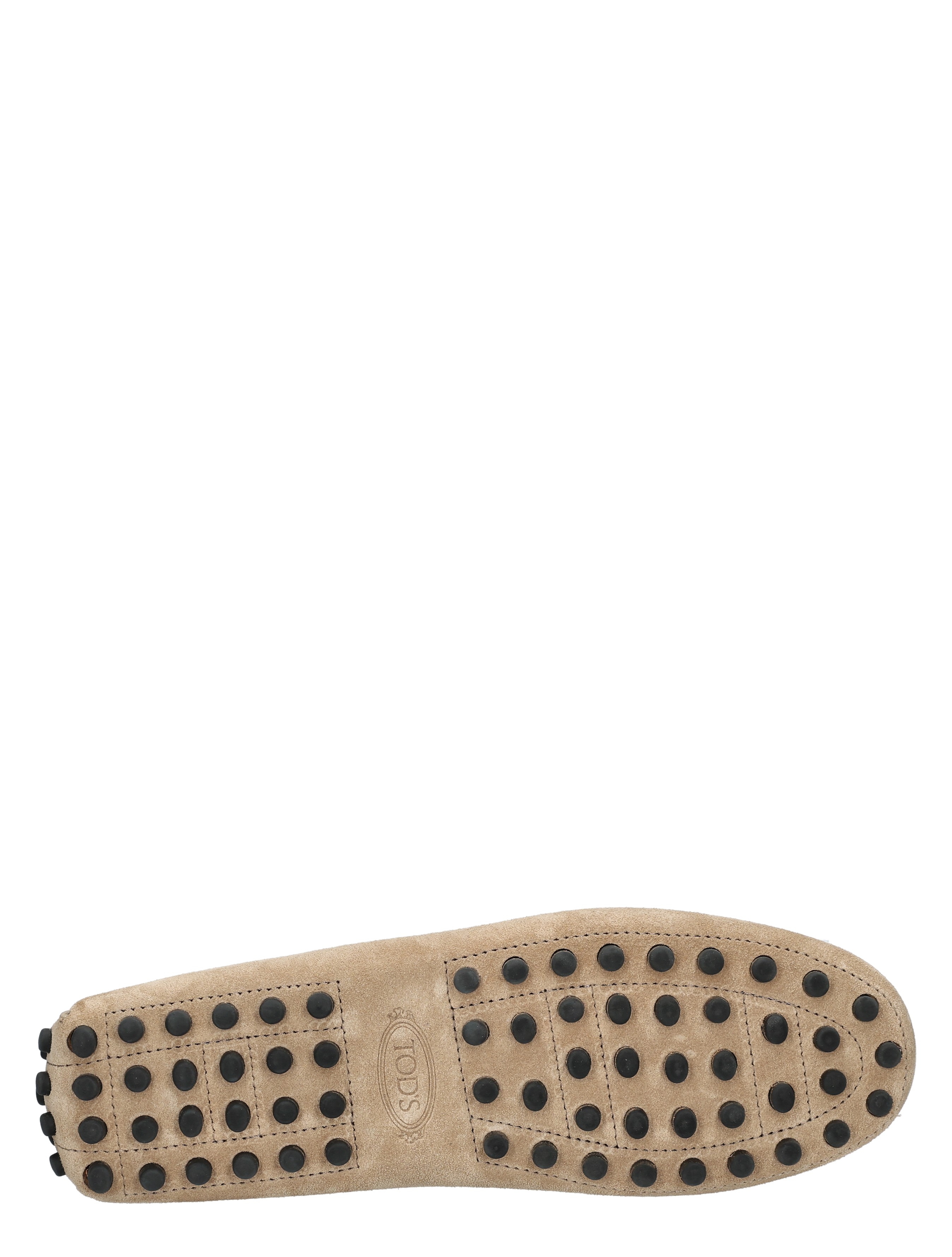 Tods - Gommino in Suede S812 Beige - Dames - Loafers - 49660_77_9