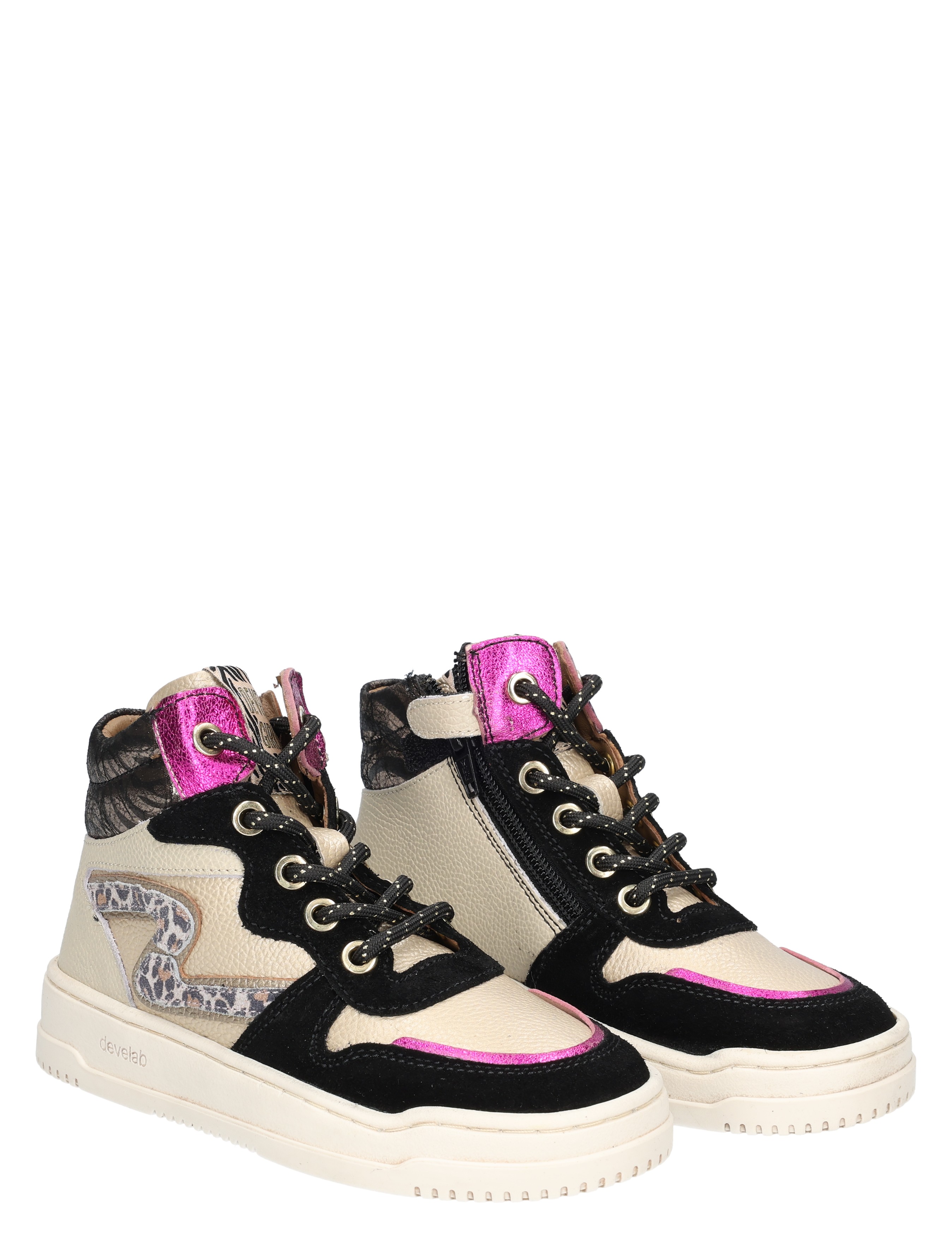 Develab - 41926 359 Gold Fantasy - Meisjes - Lage Sneakers - Sneakers - 49248_17_5